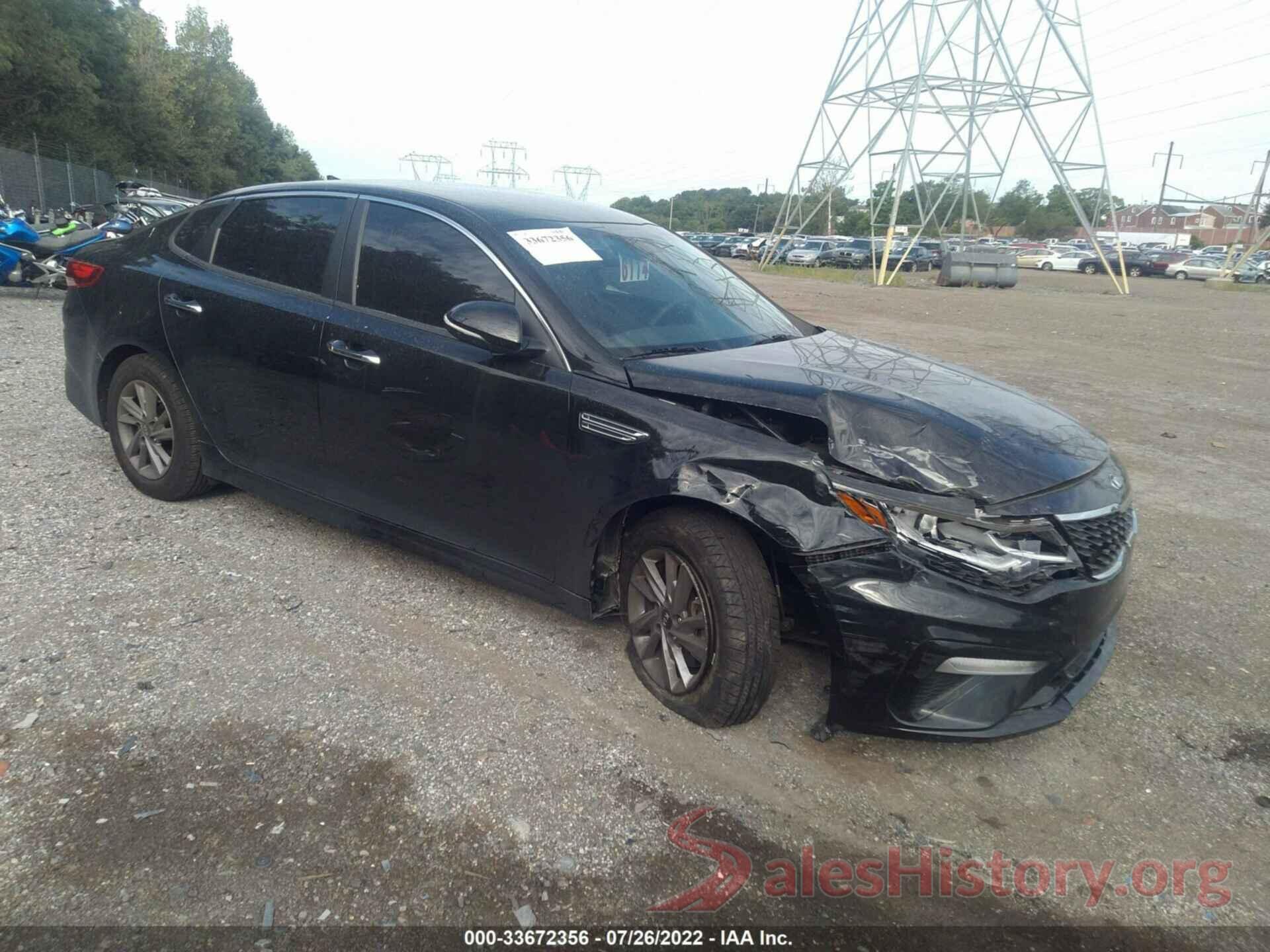 5XXGT4L39LG411287 2020 KIA OPTIMA