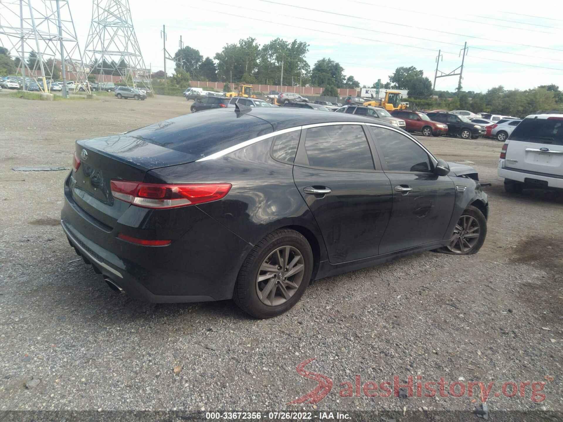 5XXGT4L39LG411287 2020 KIA OPTIMA