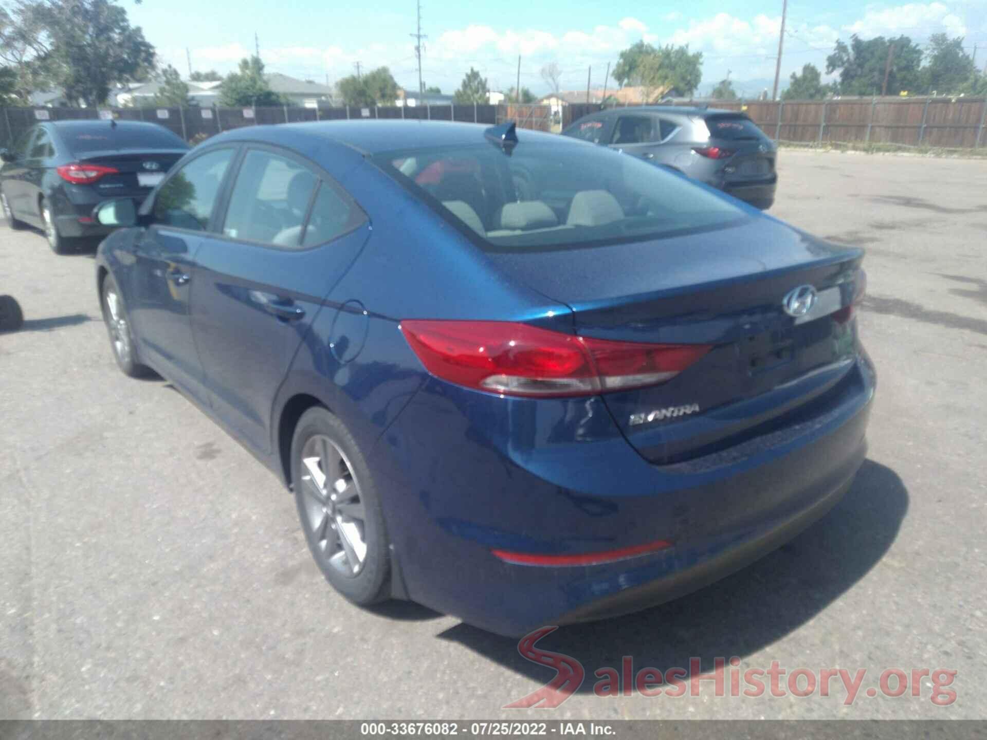 5NPD84LFXJH351231 2018 HYUNDAI ELANTRA