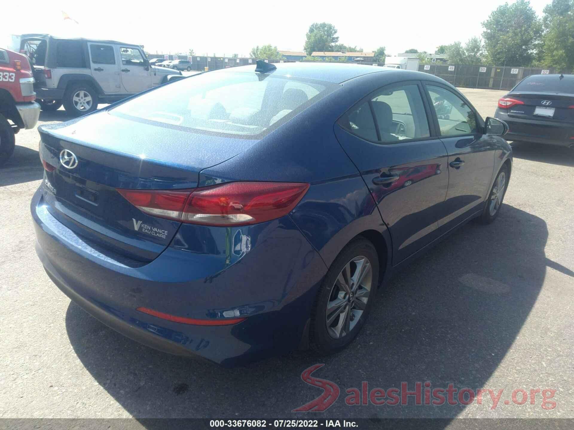 5NPD84LFXJH351231 2018 HYUNDAI ELANTRA