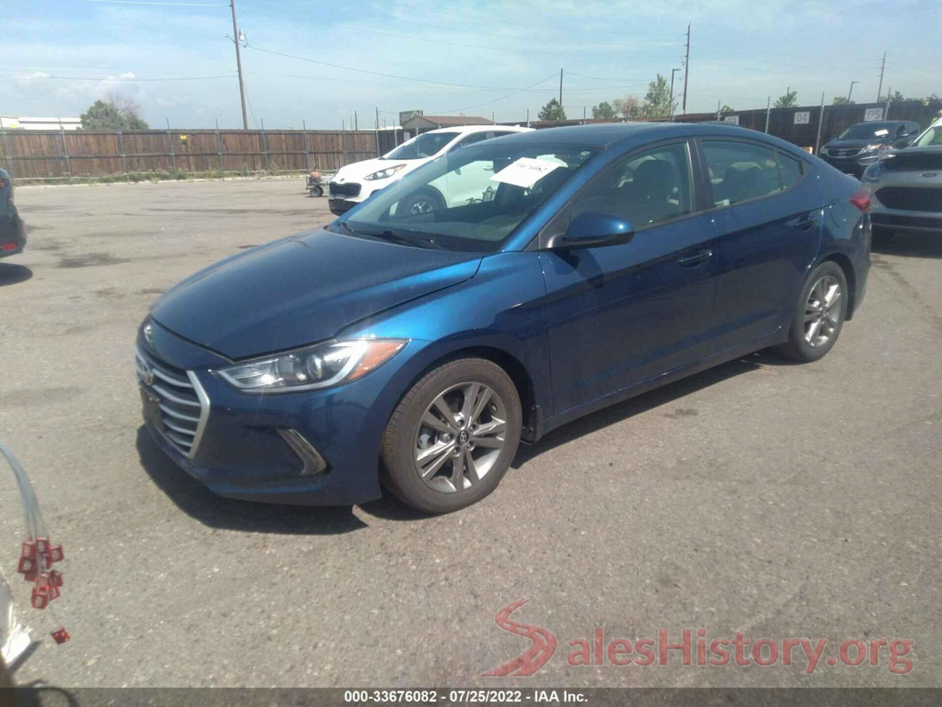 5NPD84LFXJH351231 2018 HYUNDAI ELANTRA