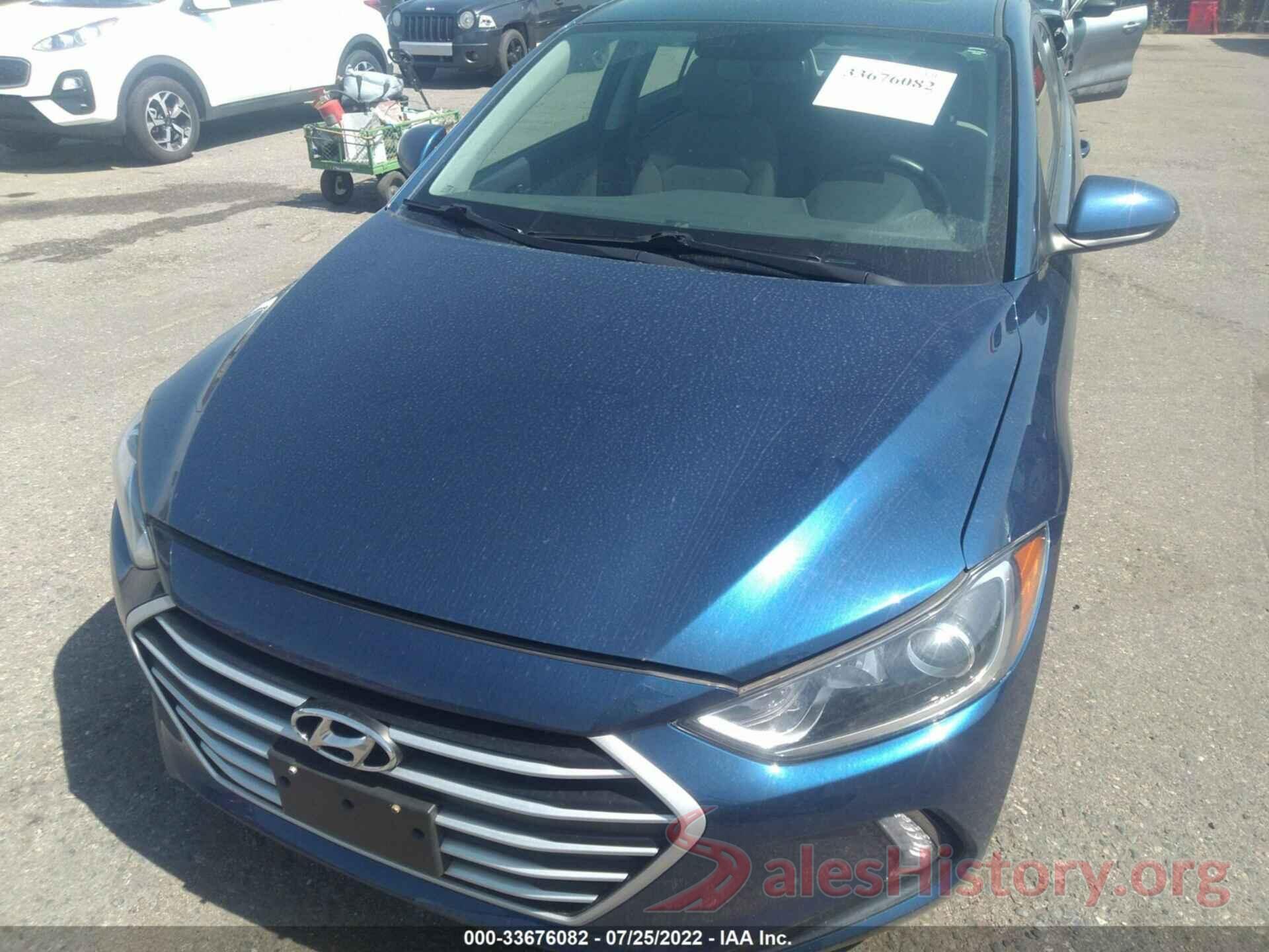 5NPD84LFXJH351231 2018 HYUNDAI ELANTRA