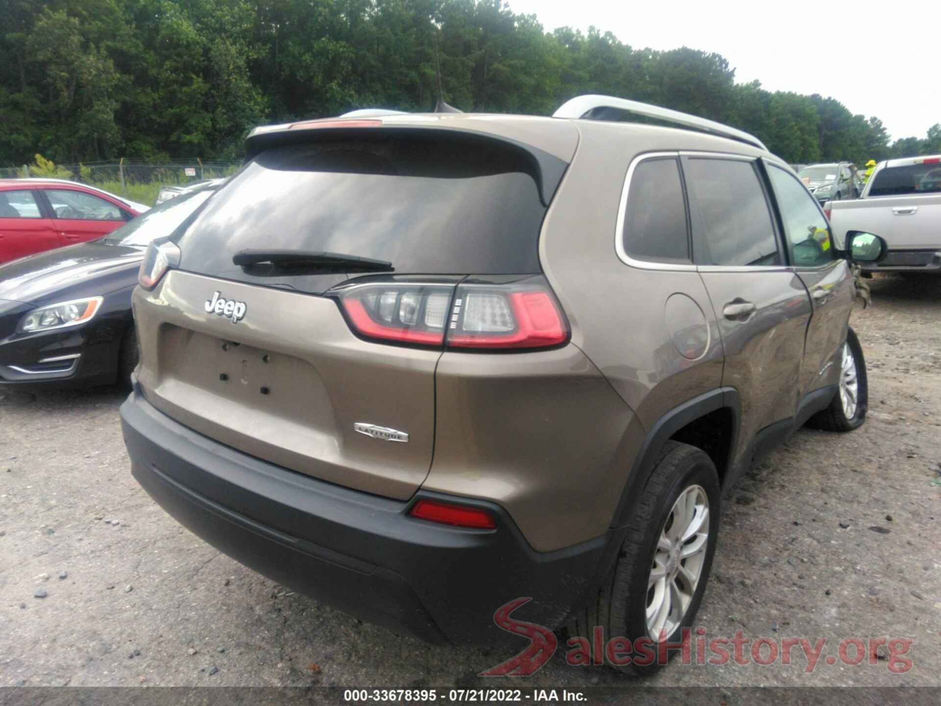 1C4PJLCB4KD454502 2019 JEEP CHEROKEE