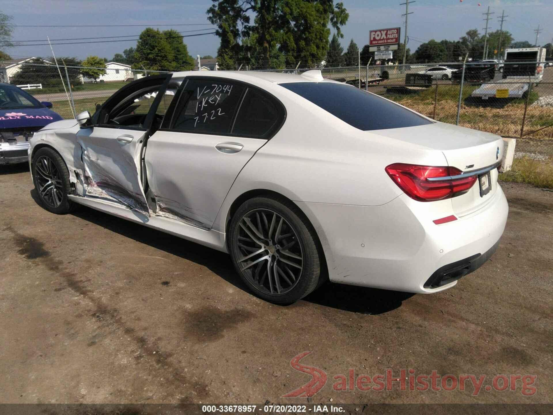 WBA7B0C51HG527044 2017 BMW 7 SERIES