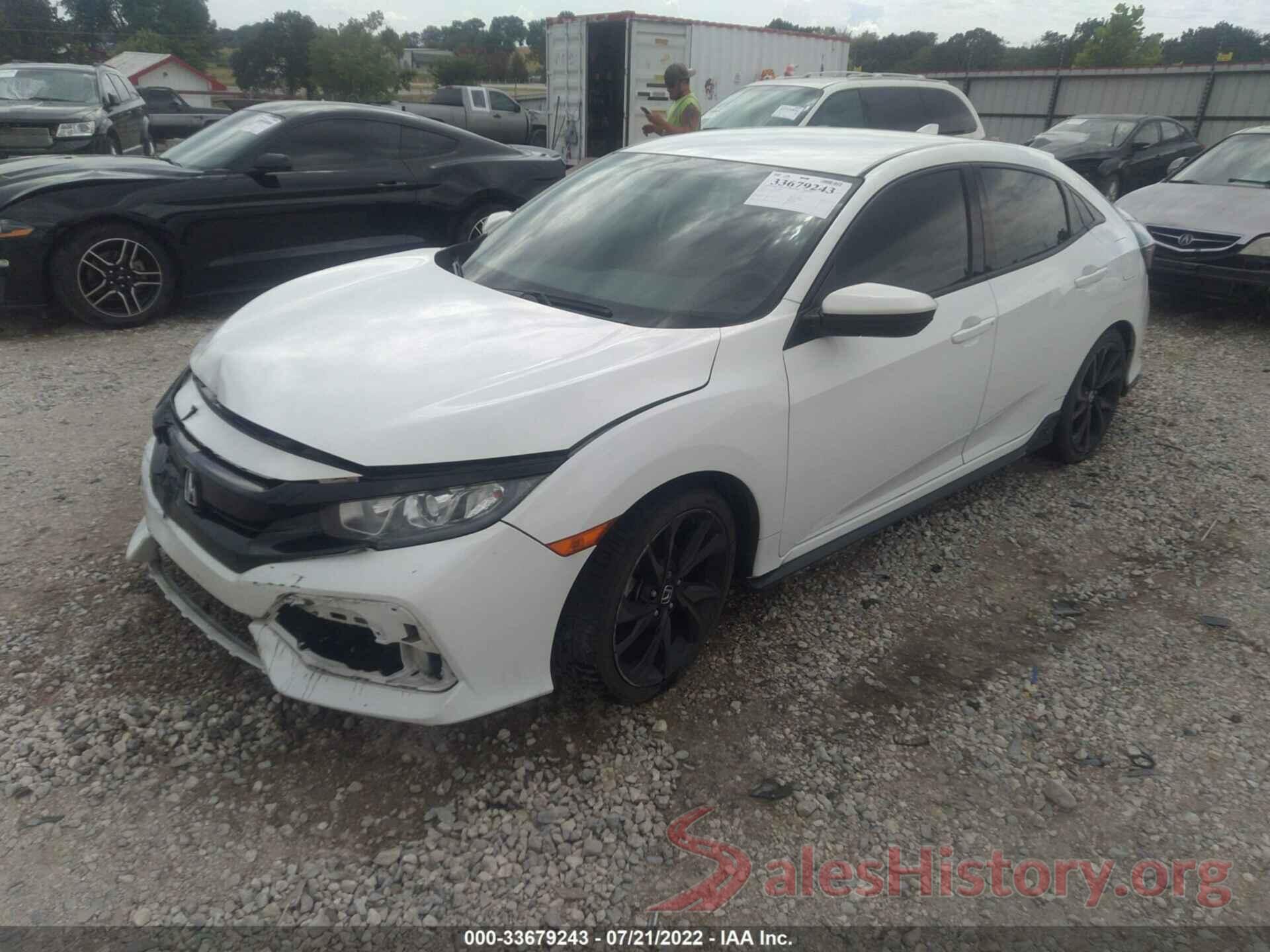 SHHFK7H47JU210794 2018 HONDA CIVIC HATCHBACK