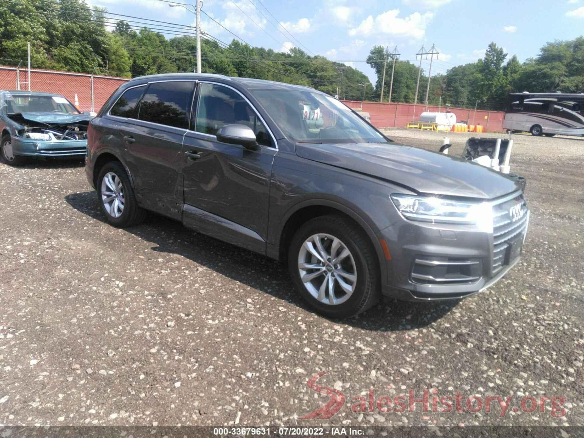 WA1AHAF74KD015758 2019 AUDI Q7