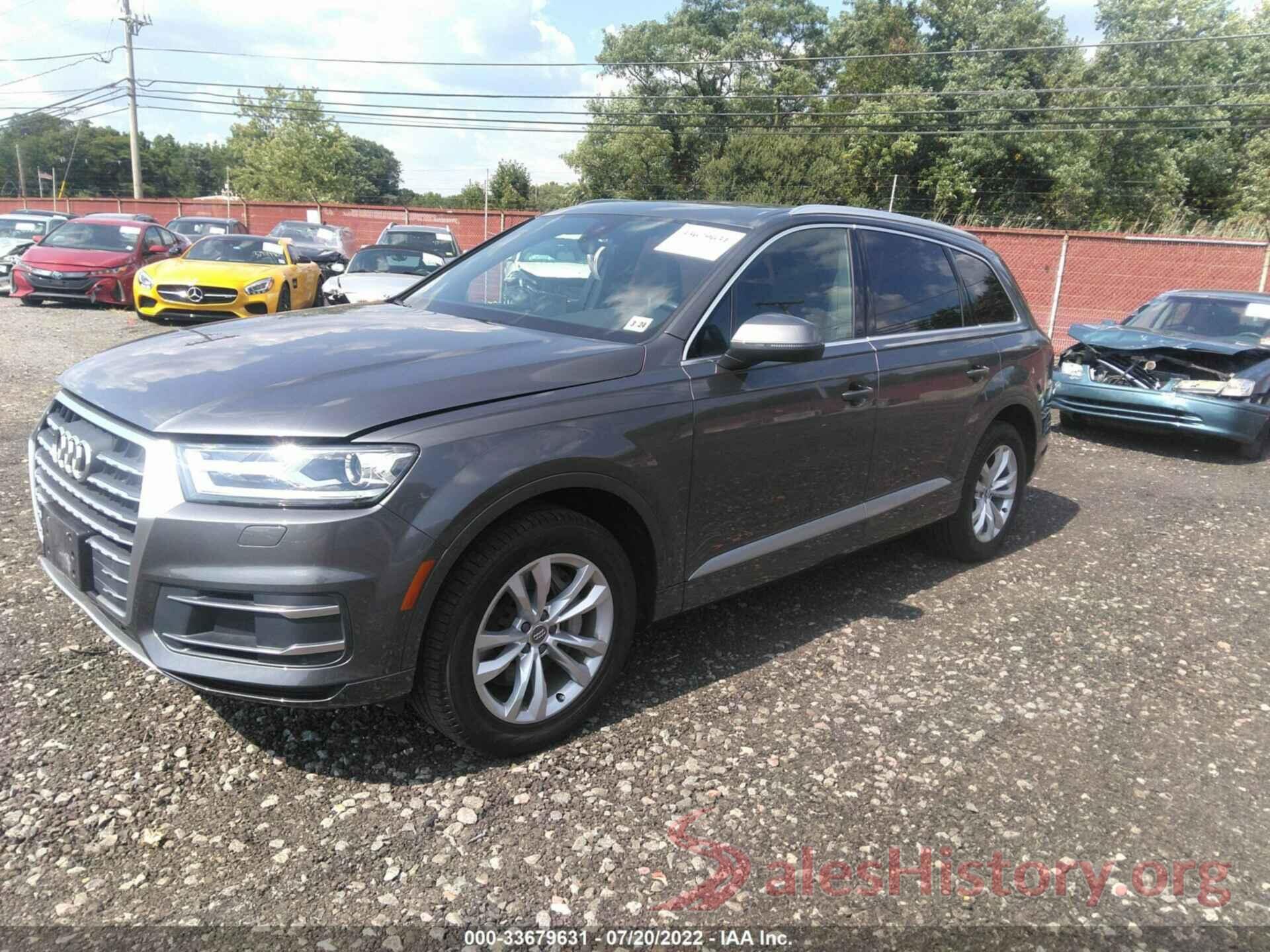 WA1AHAF74KD015758 2019 AUDI Q7