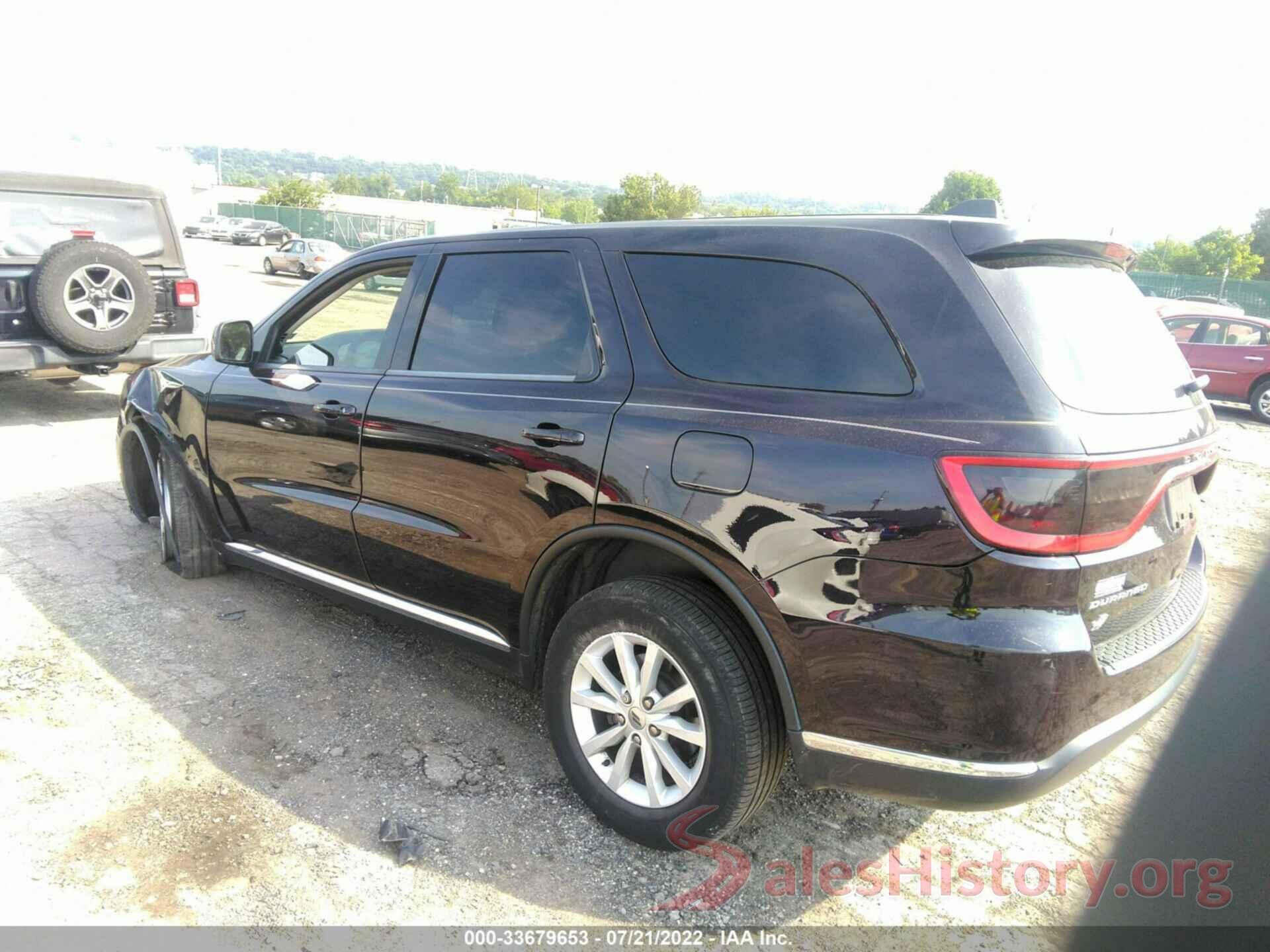 1C4RDJAGXKC806992 2019 DODGE DURANGO