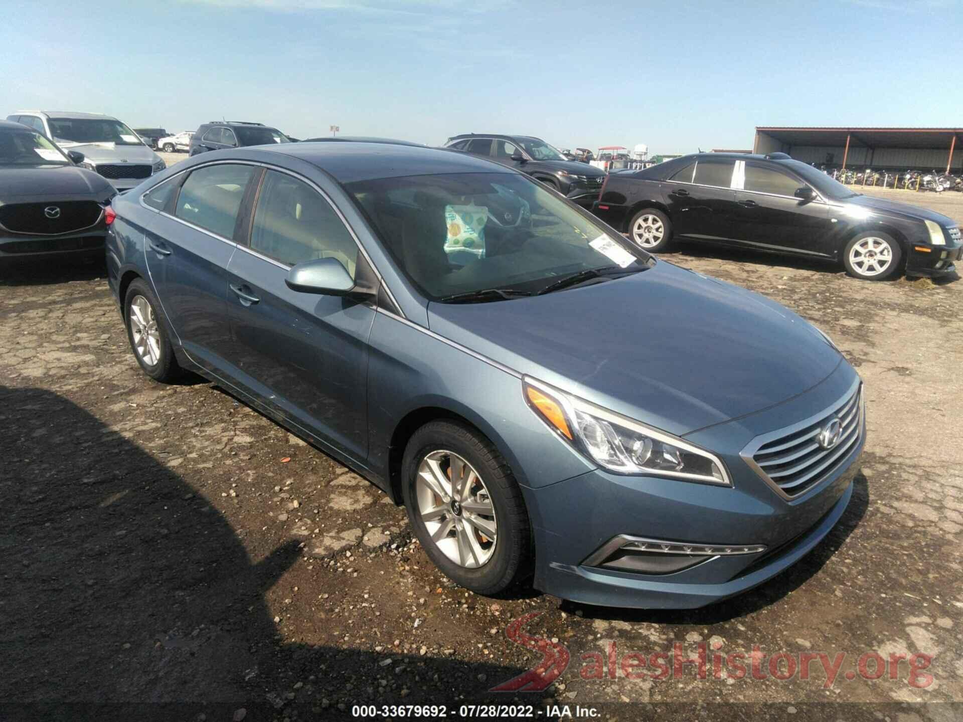 5NPE24AF5FH160980 2015 HYUNDAI SONATA