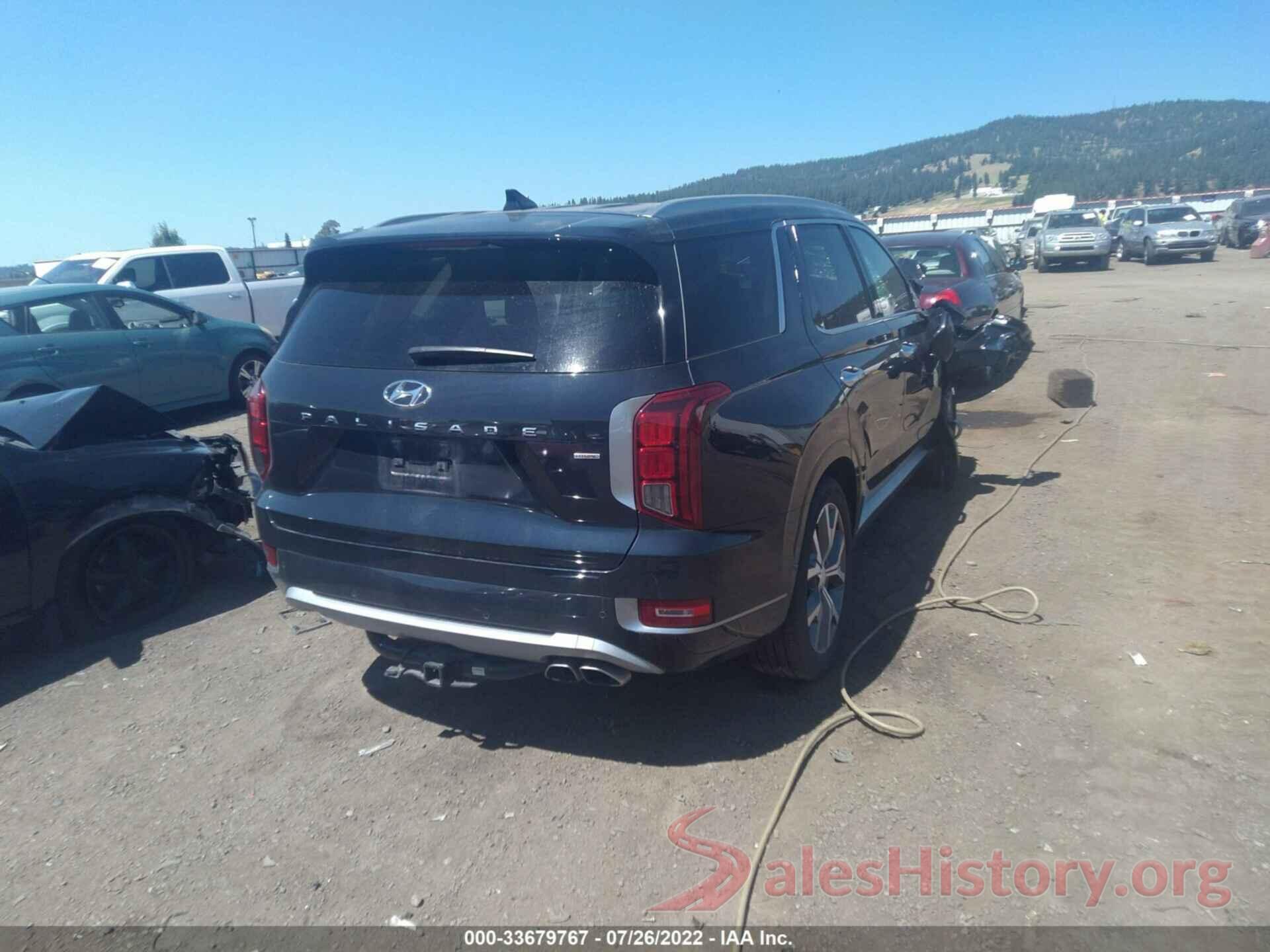 KM8R5DHE7NU402030 2022 HYUNDAI PALISADE