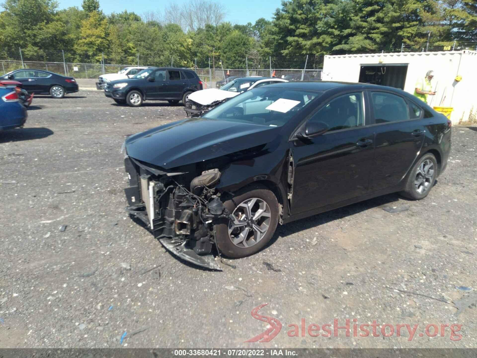 3KPF24AD4LE149956 2020 KIA FORTE