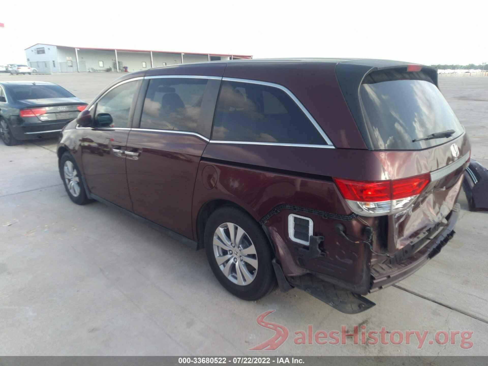 5FNRL5H47GB165106 2016 HONDA ODYSSEY