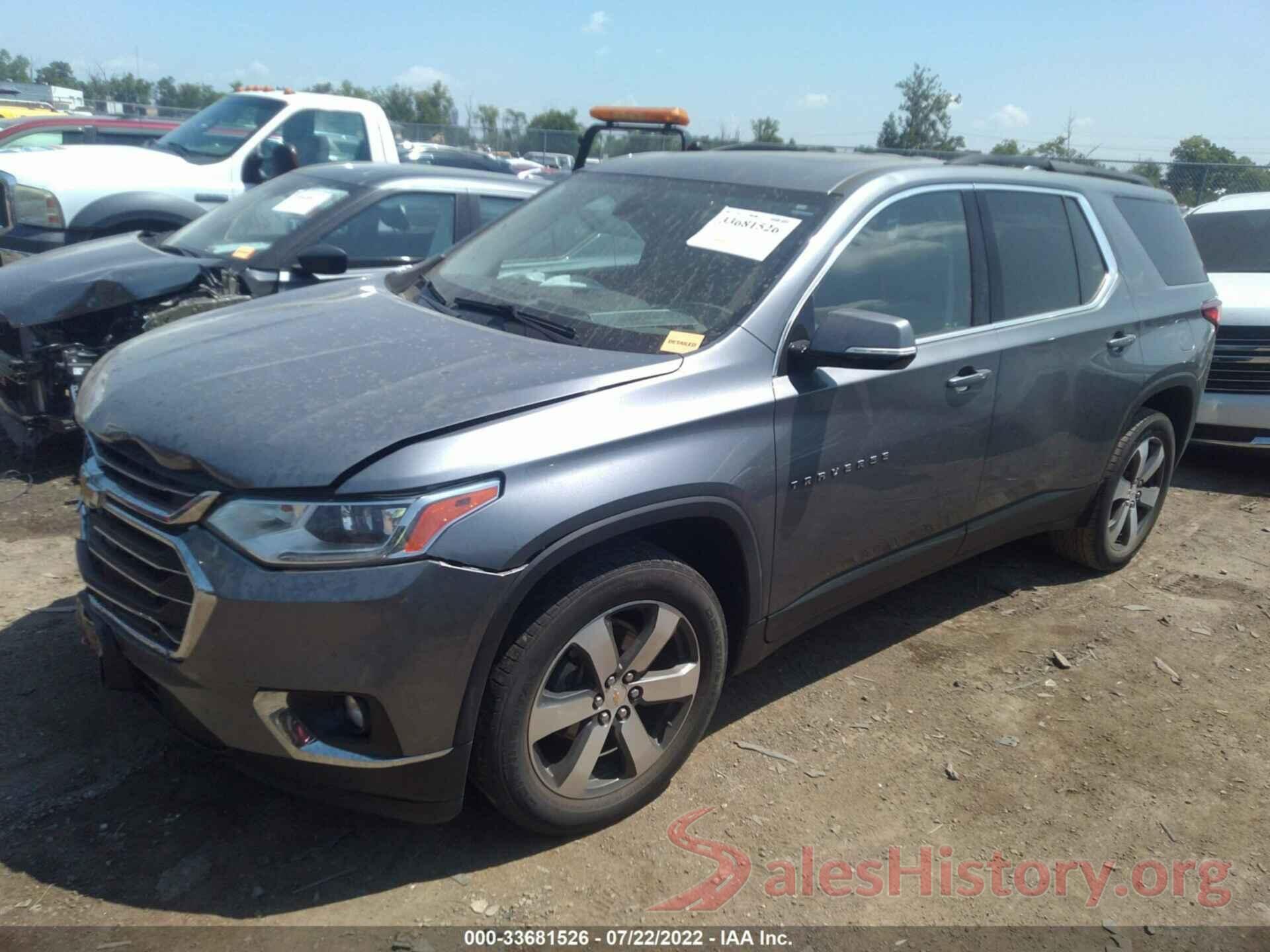 1GNERHKW7KJ178620 2019 CHEVROLET TRAVERSE