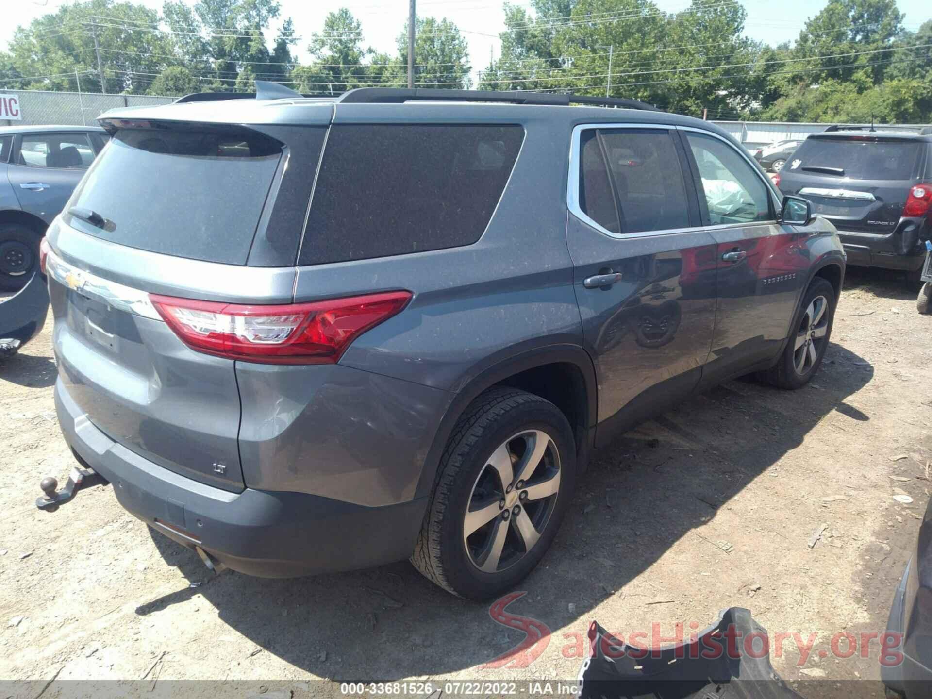 1GNERHKW7KJ178620 2019 CHEVROLET TRAVERSE