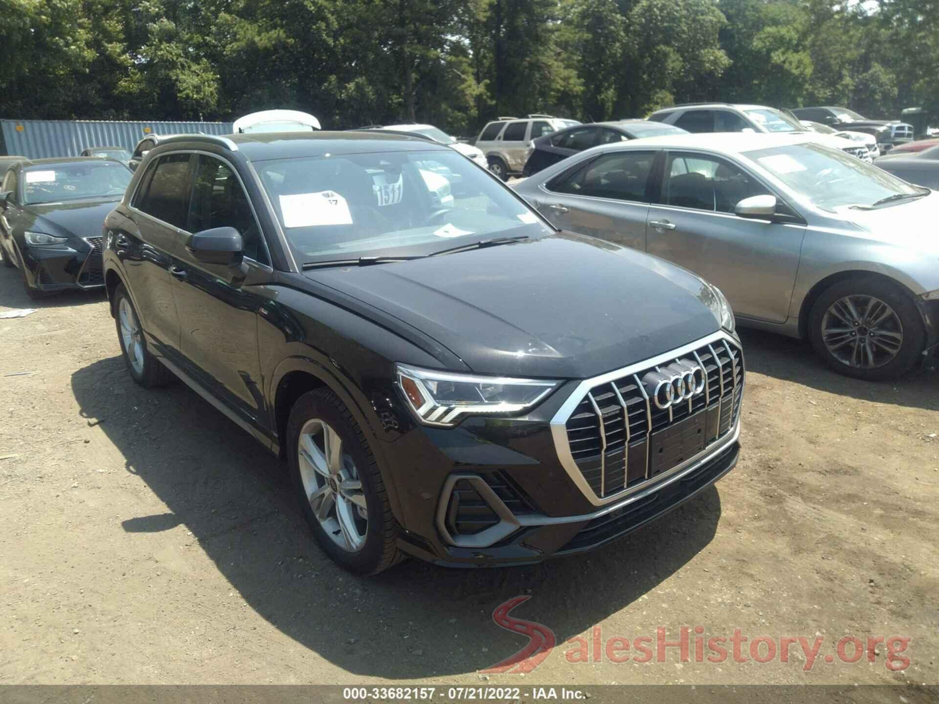 WA1EECF33N1069075 2022 AUDI Q3