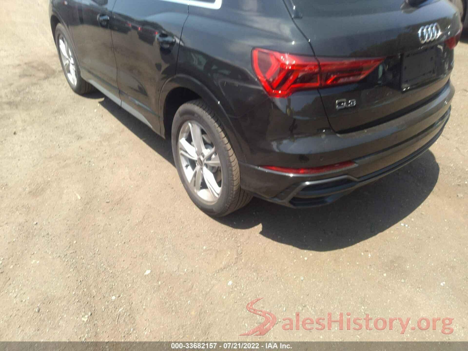 WA1EECF33N1069075 2022 AUDI Q3