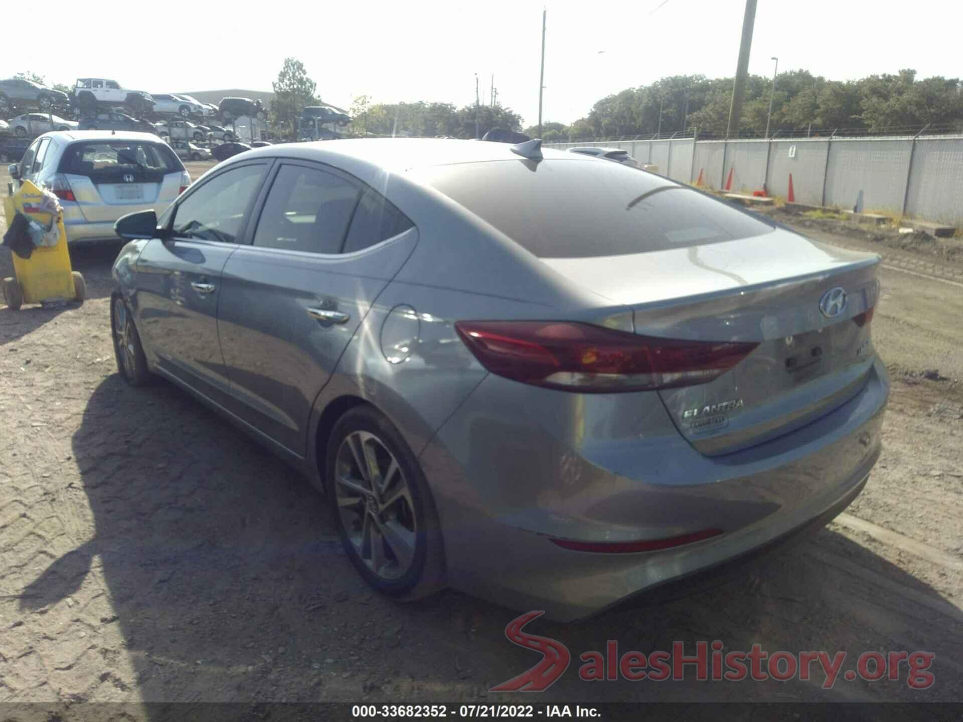 5NPD84LFXHH161438 2017 HYUNDAI ELANTRA