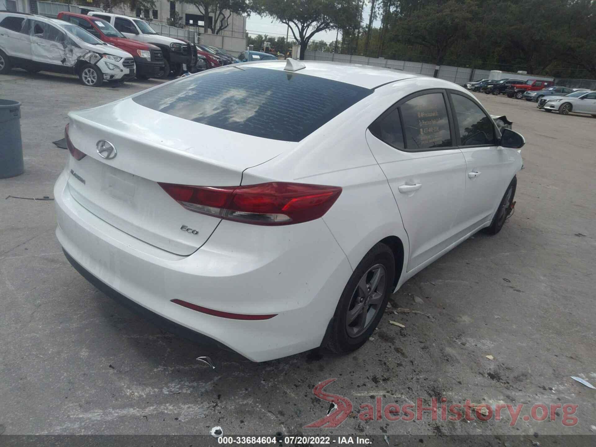 5NPD94LA5HH089565 2017 HYUNDAI ELANTRA