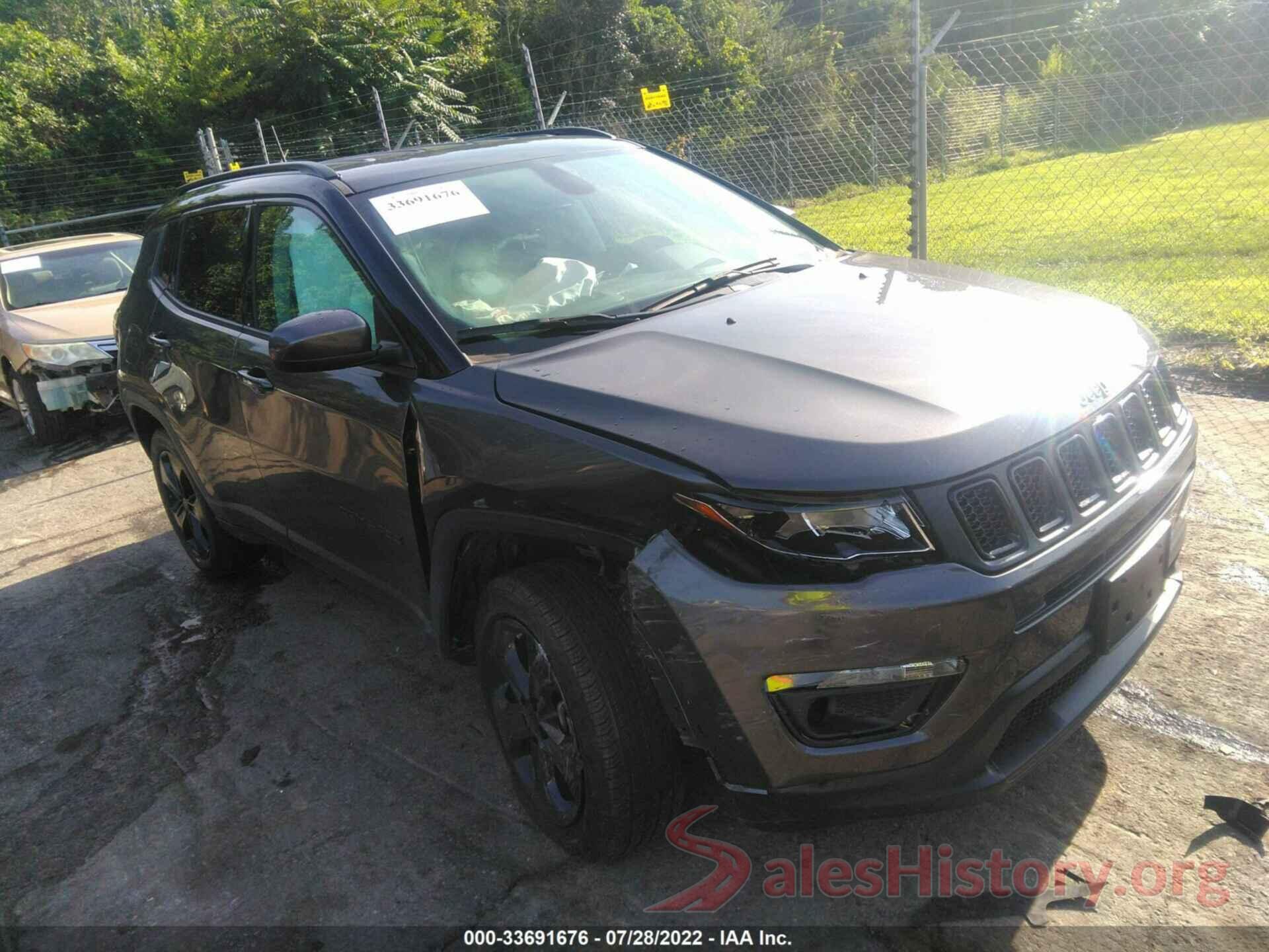 3C4NJDBB2MT539303 2021 JEEP COMPASS