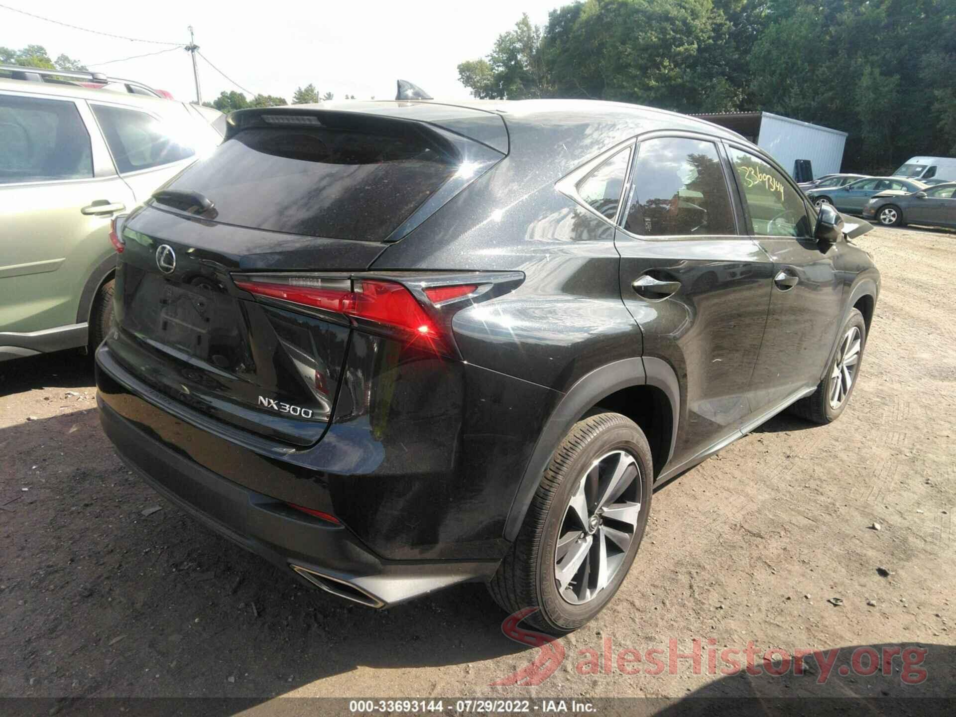 JTJBARBZ3K2200042 2019 LEXUS NX