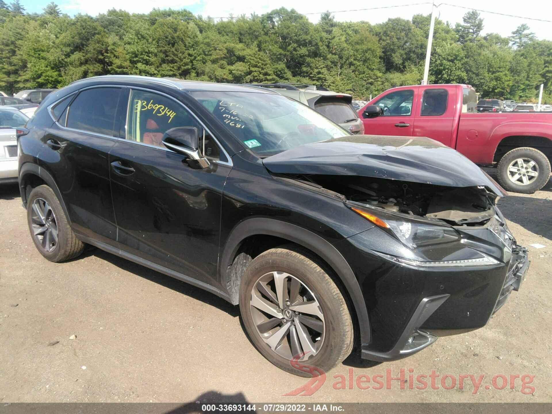 JTJBARBZ3K2200042 2019 LEXUS NX