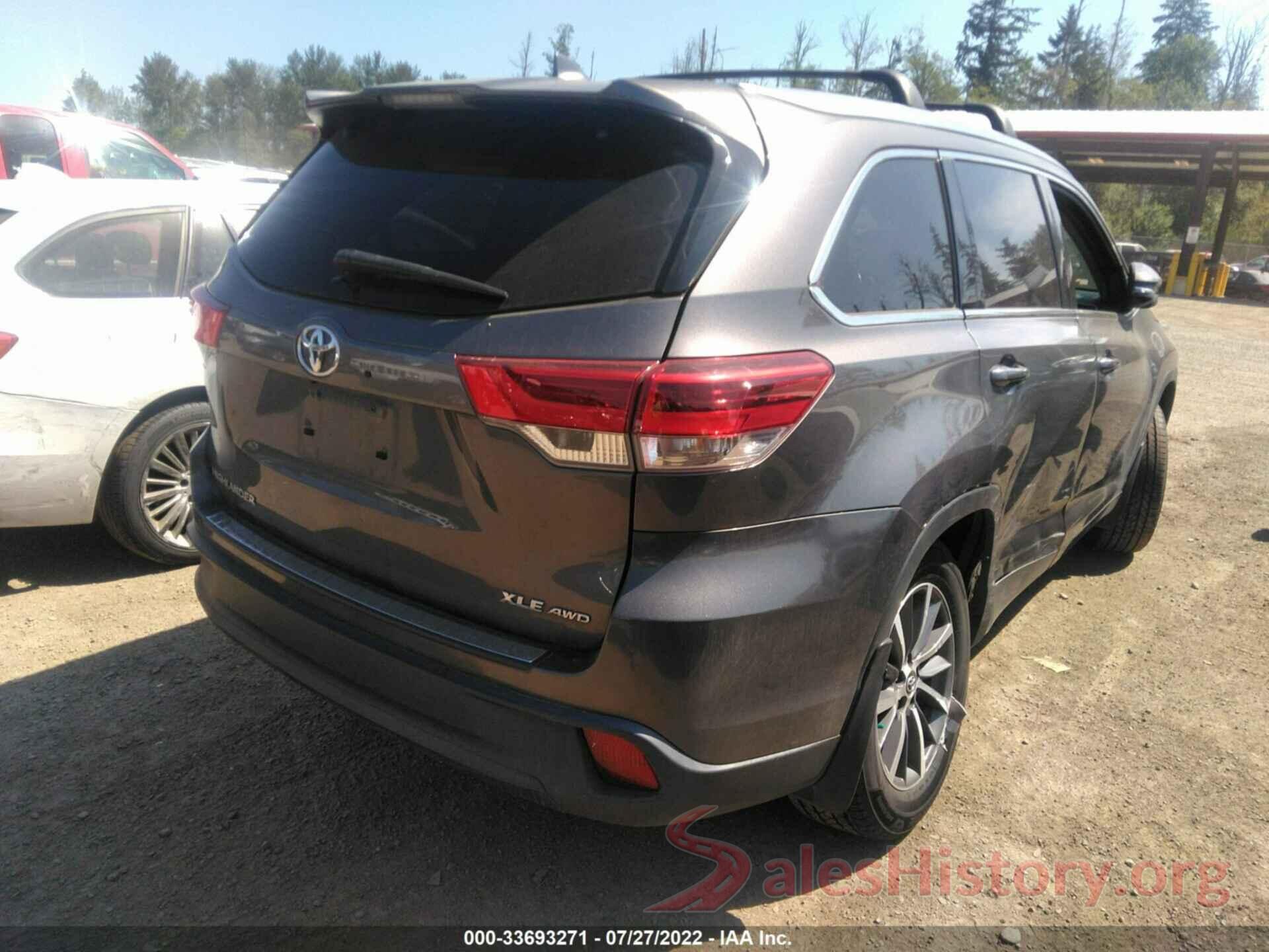 5TDJZRFH6HS405476 2017 TOYOTA HIGHLANDER