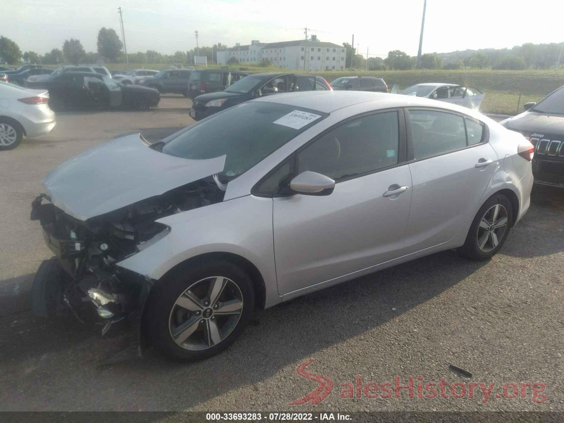 3KPFL4A76JE168917 2018 KIA FORTE