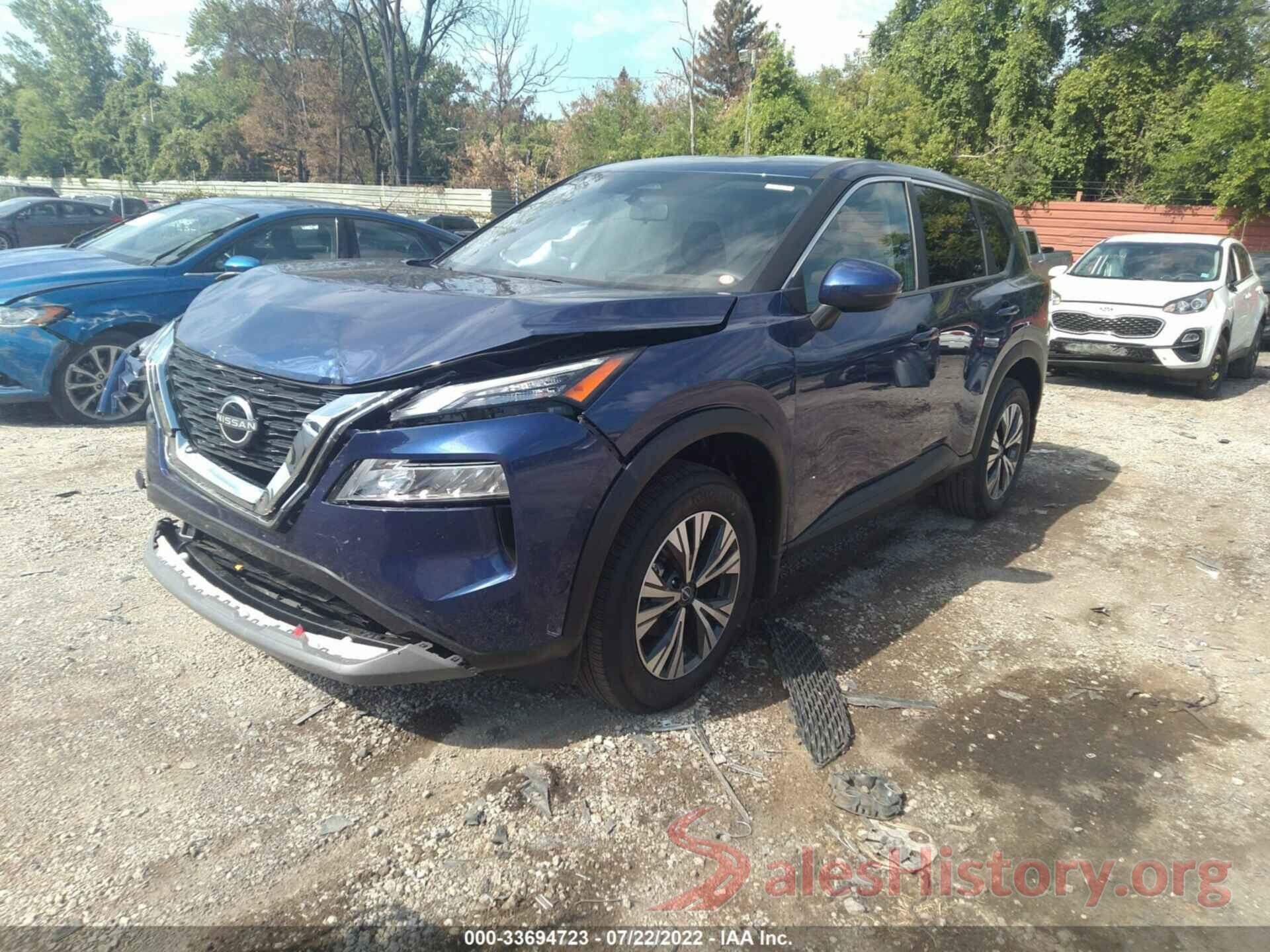 JN8BT3BB3NW332619 2022 NISSAN ROGUE