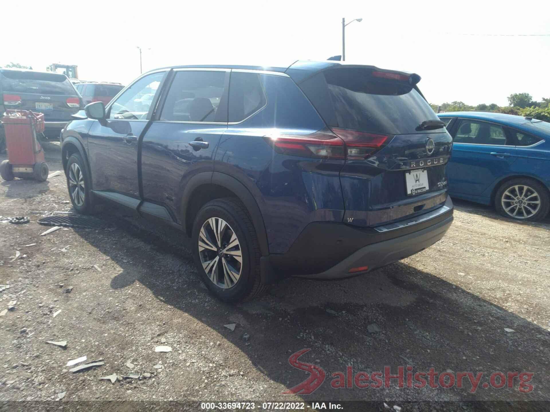 JN8BT3BB3NW332619 2022 NISSAN ROGUE