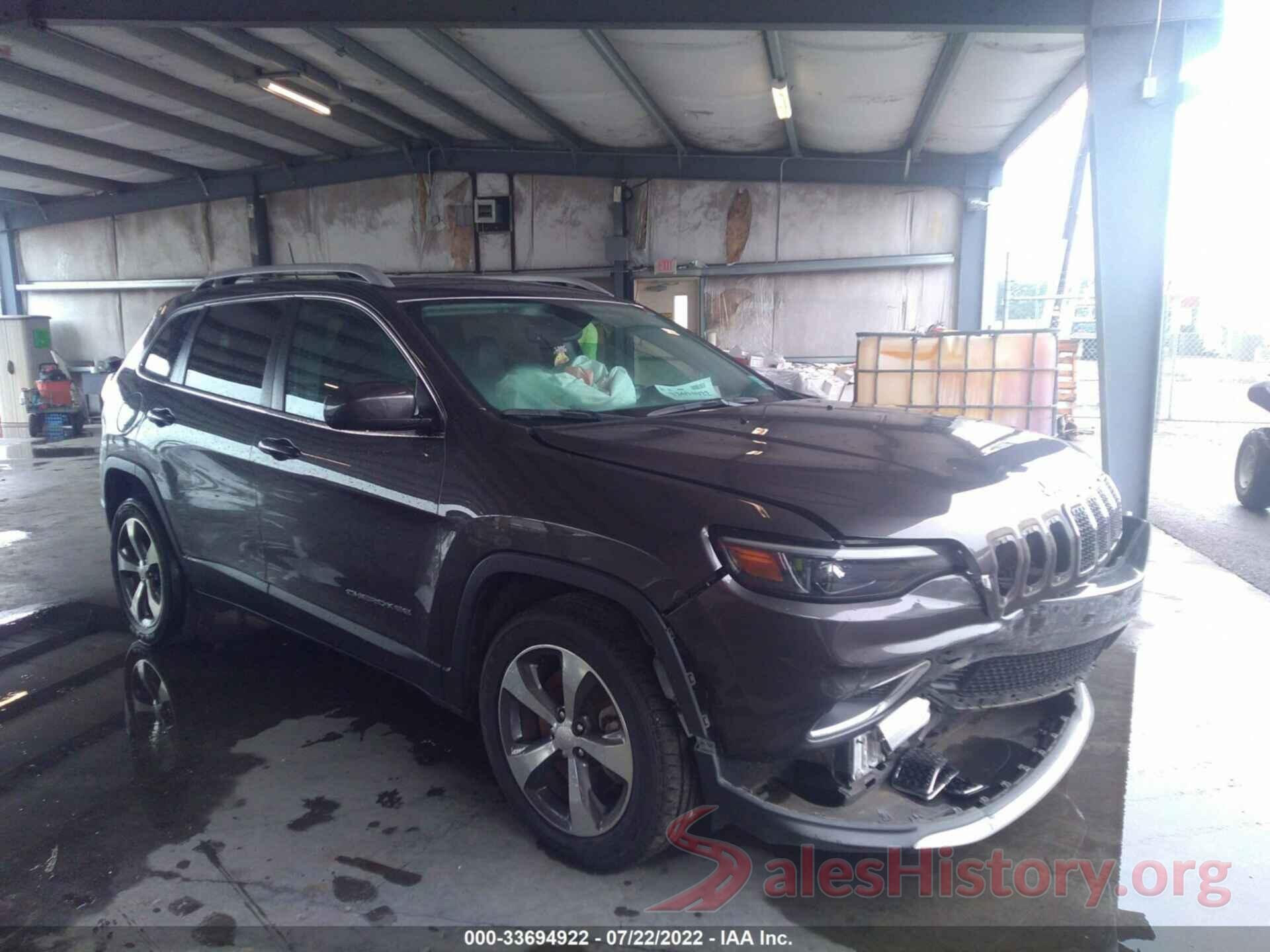 1C4PJLDB0LD502822 2020 JEEP CHEROKEE