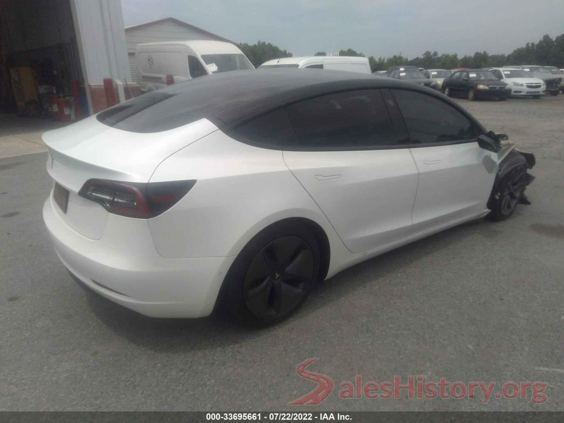 5YJ3E1EAXLF706940 2020 TESLA MODEL 3