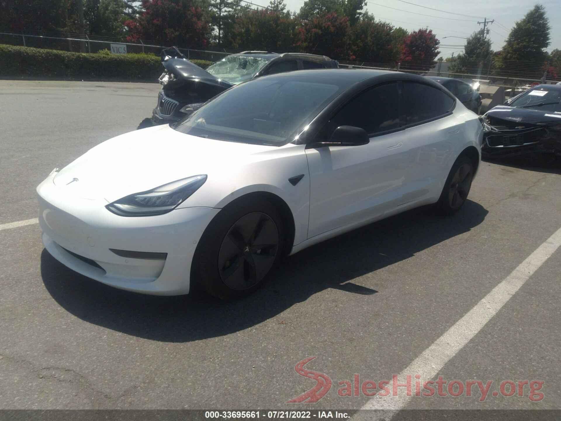 5YJ3E1EAXLF706940 2020 TESLA MODEL 3