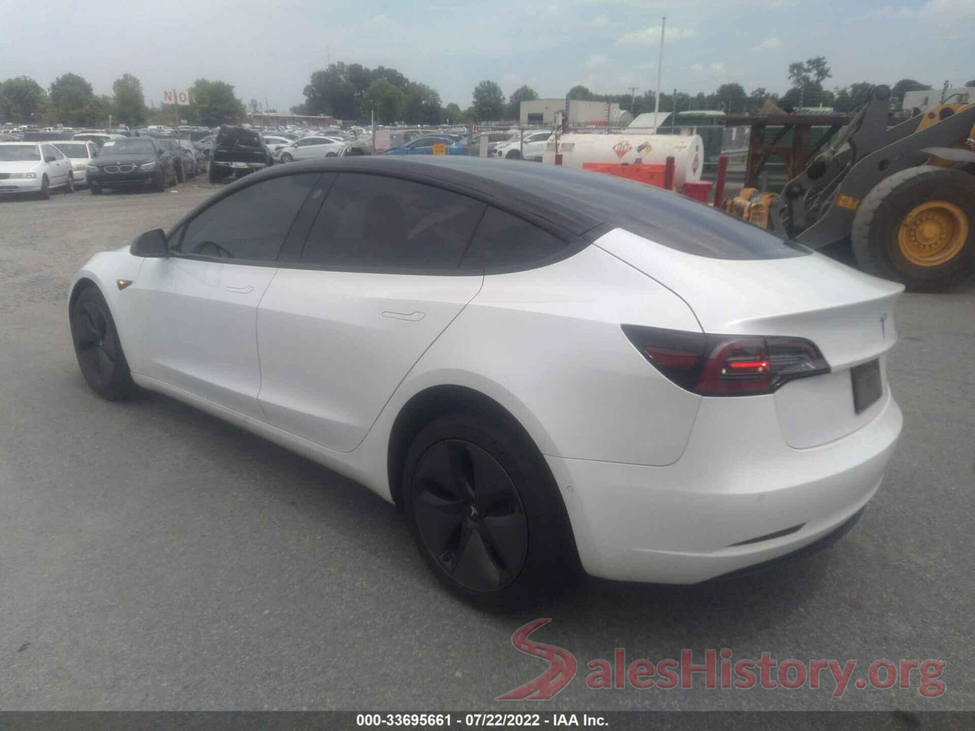 5YJ3E1EAXLF706940 2020 TESLA MODEL 3