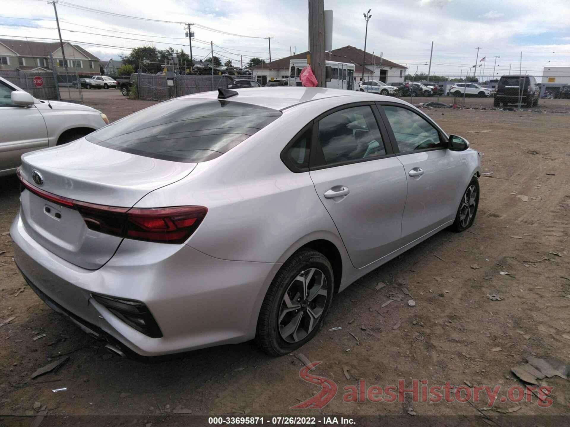 3KPF24ADXKE116345 2019 KIA FORTE