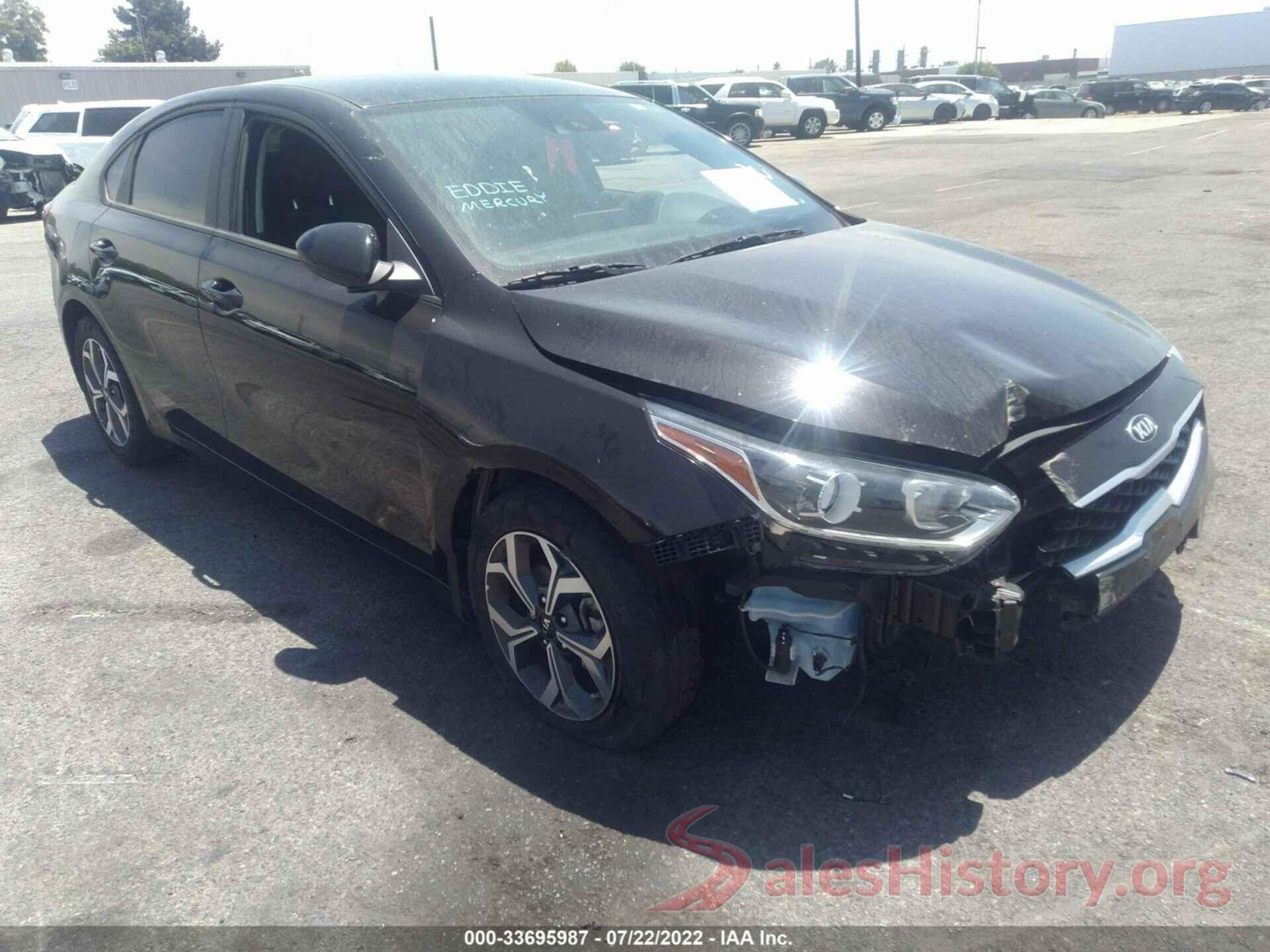 3KPF24AD9LE242990 2020 KIA FORTE