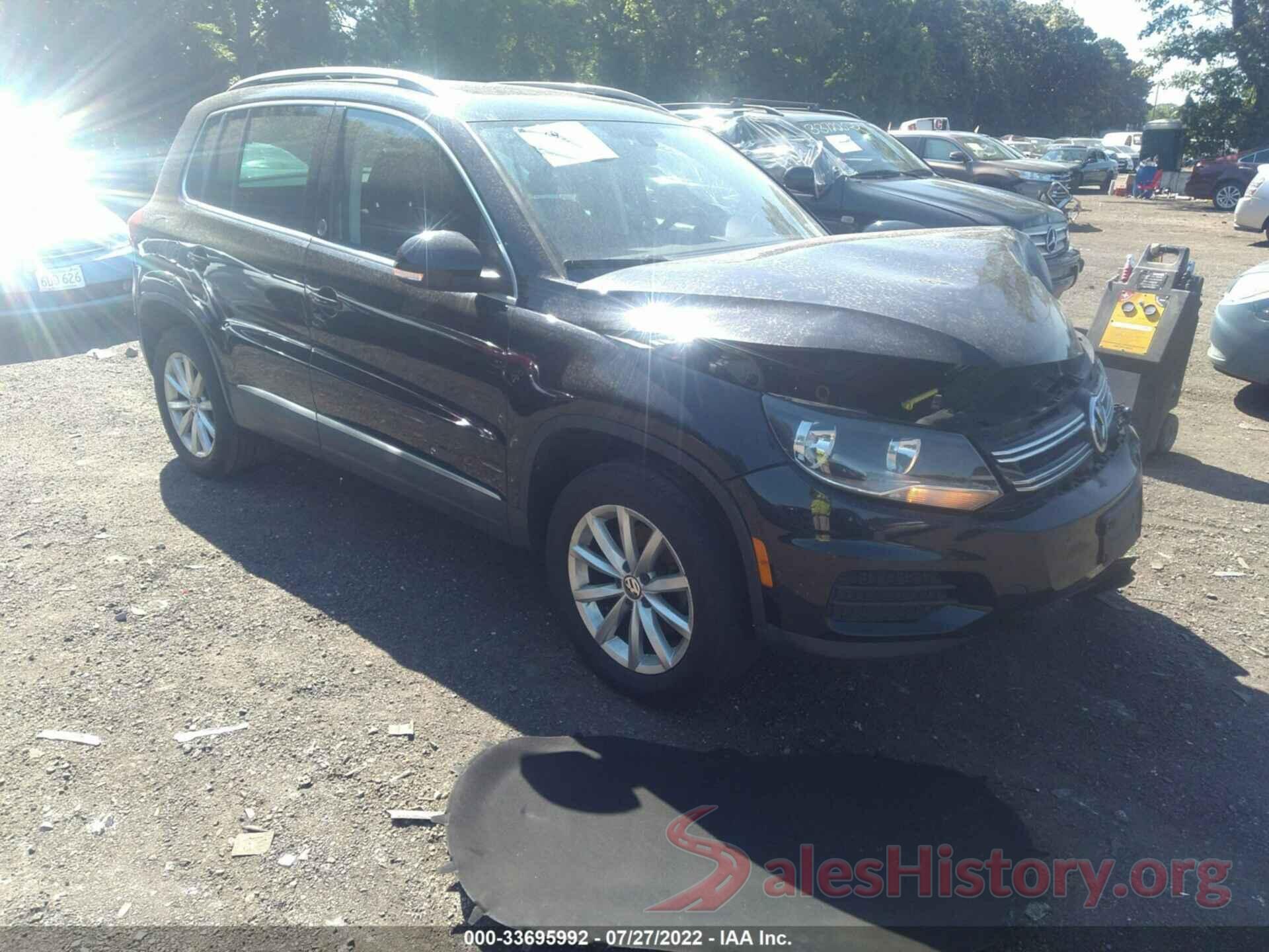 WVGSV7AX0HW512098 2017 VOLKSWAGEN TIGUAN