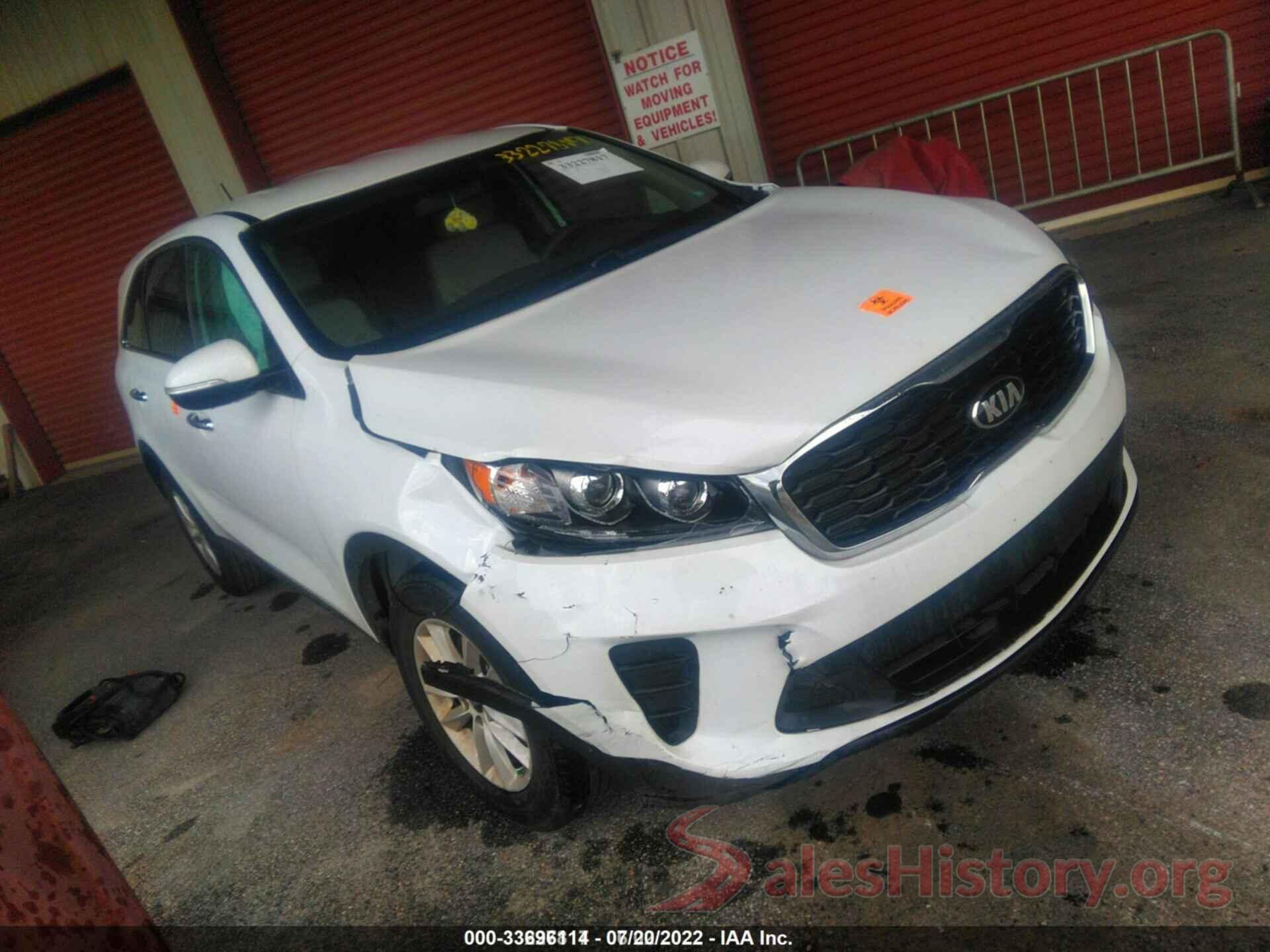 5XYPG4A38KG538971 2019 KIA SORENTO