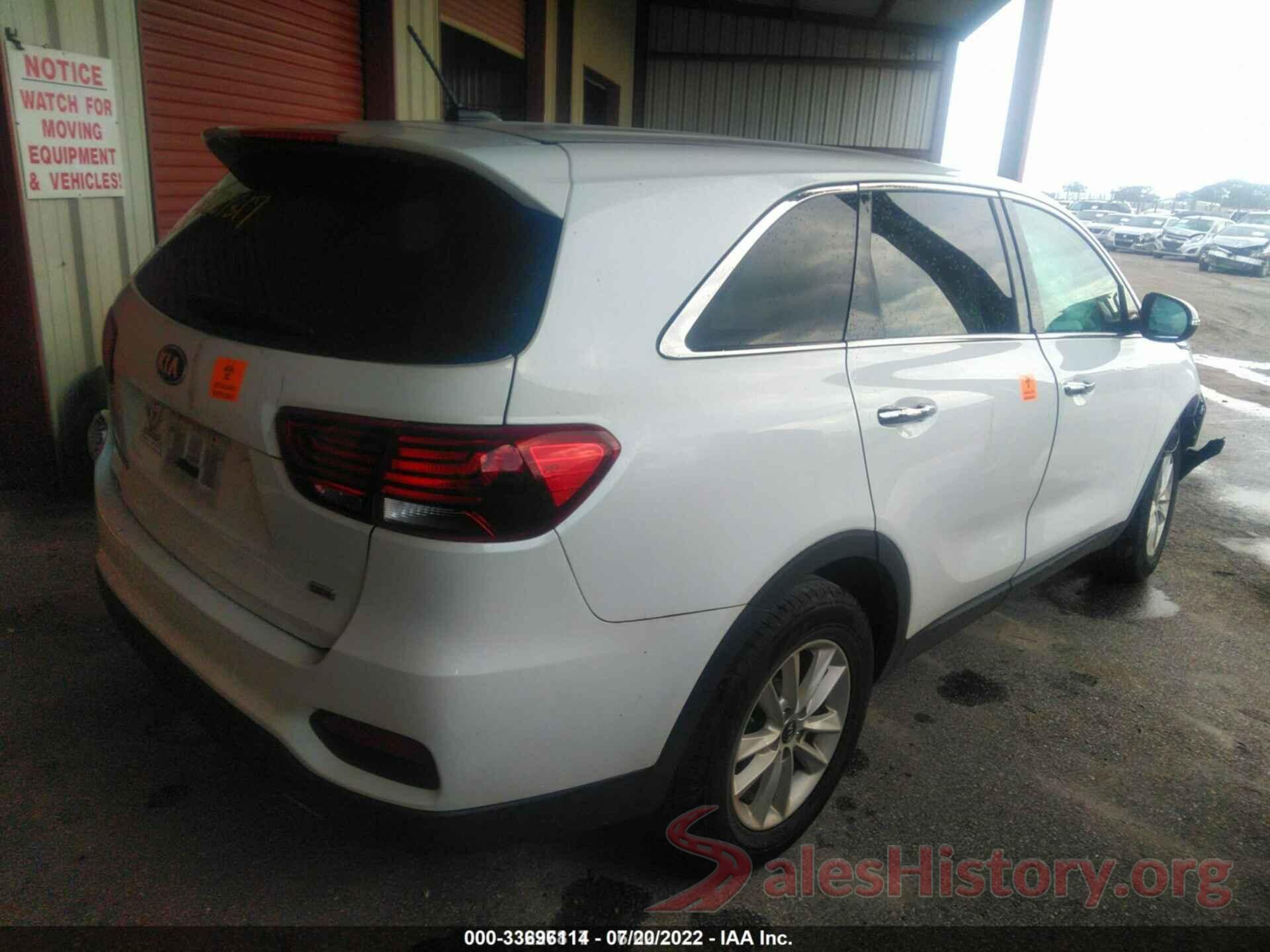 5XYPG4A38KG538971 2019 KIA SORENTO