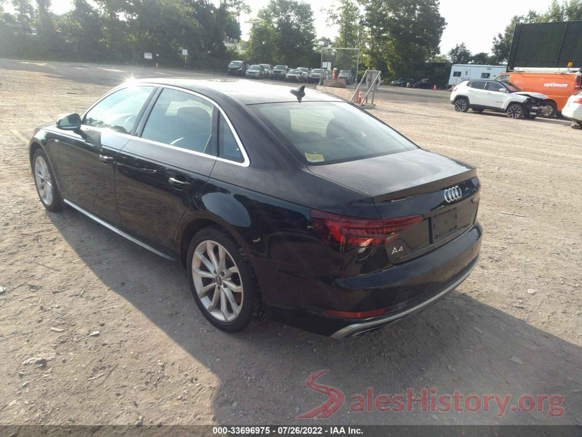 WAUENAF41KA077753 2019 AUDI A4