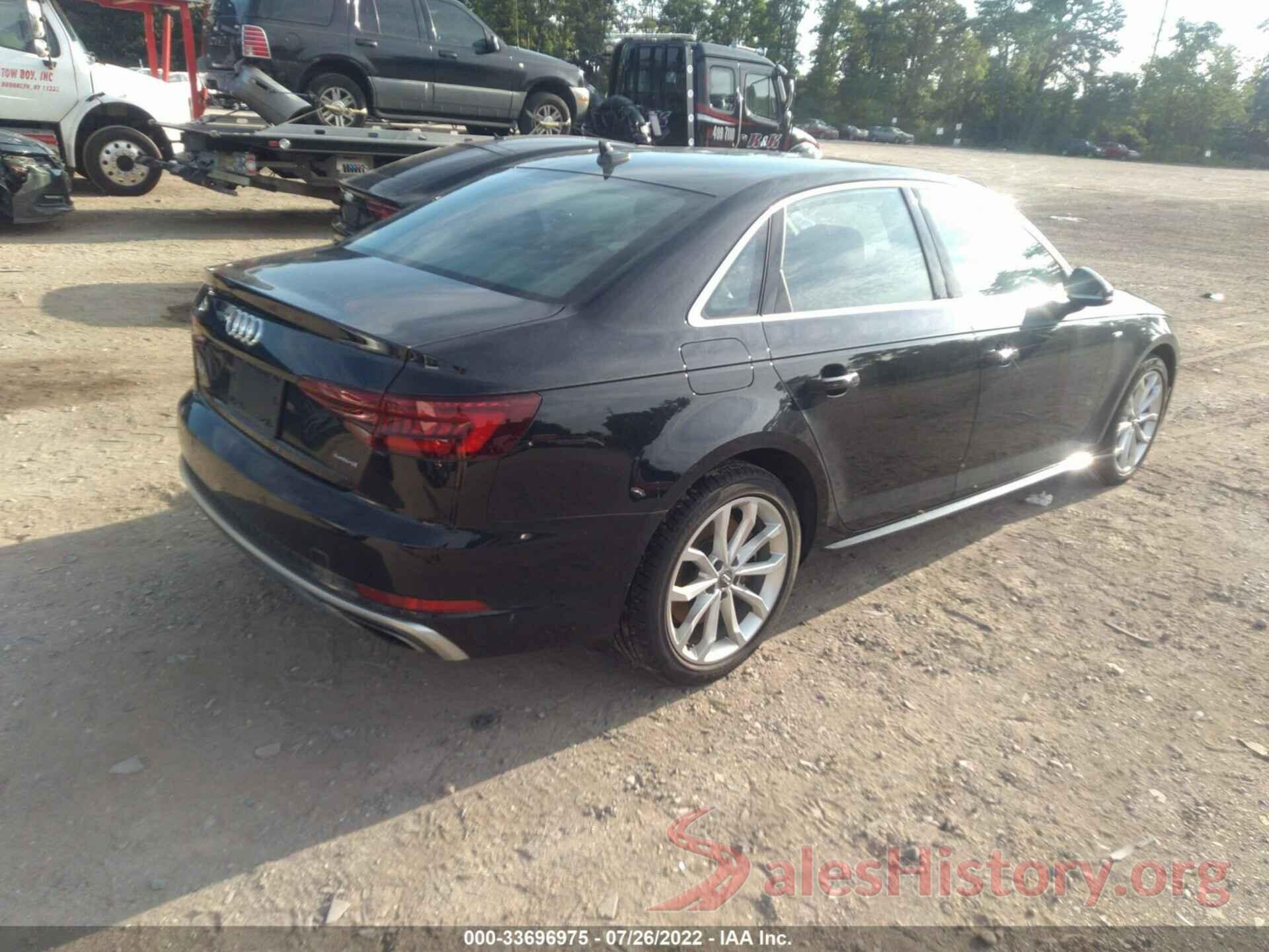 WAUENAF41KA077753 2019 AUDI A4