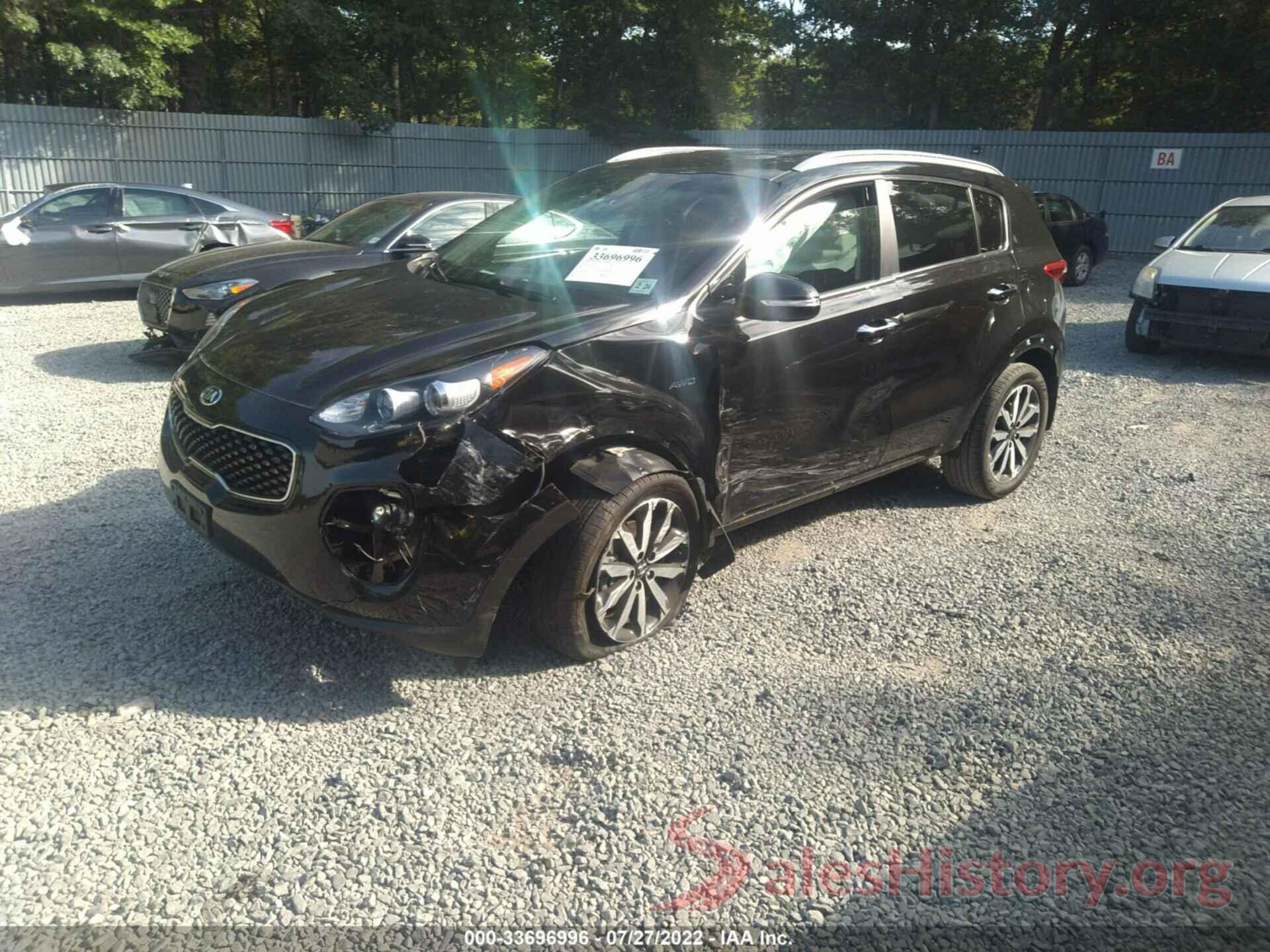 KNDPNCAC7K7625709 2019 KIA SPORTAGE