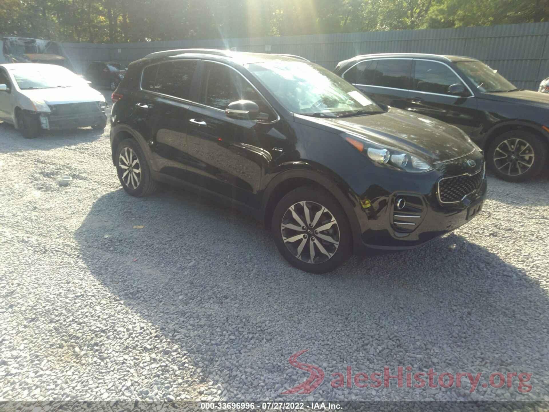 KNDPNCAC7K7625709 2019 KIA SPORTAGE