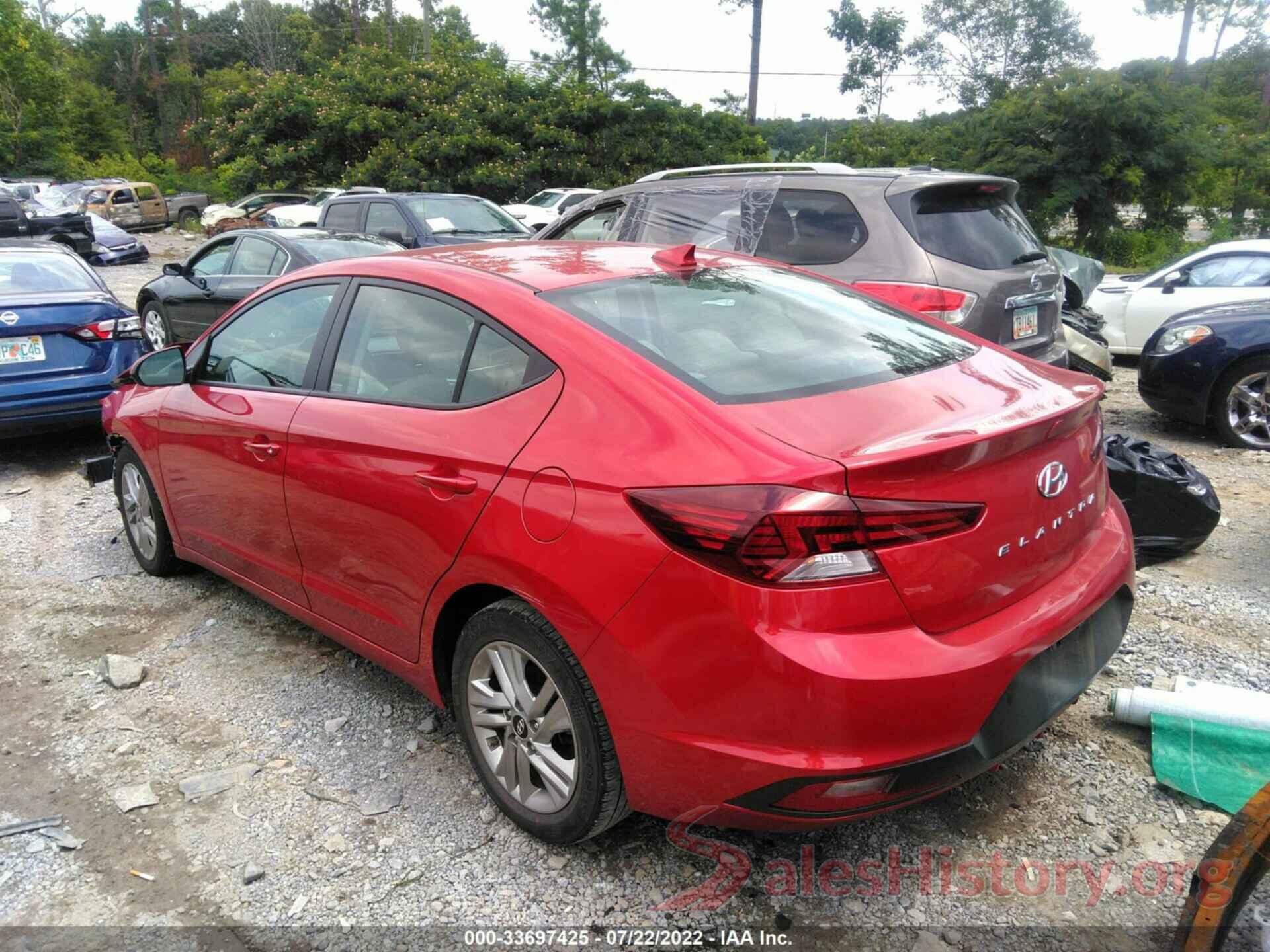 5NPD84LF2LH568310 2020 HYUNDAI ELANTRA