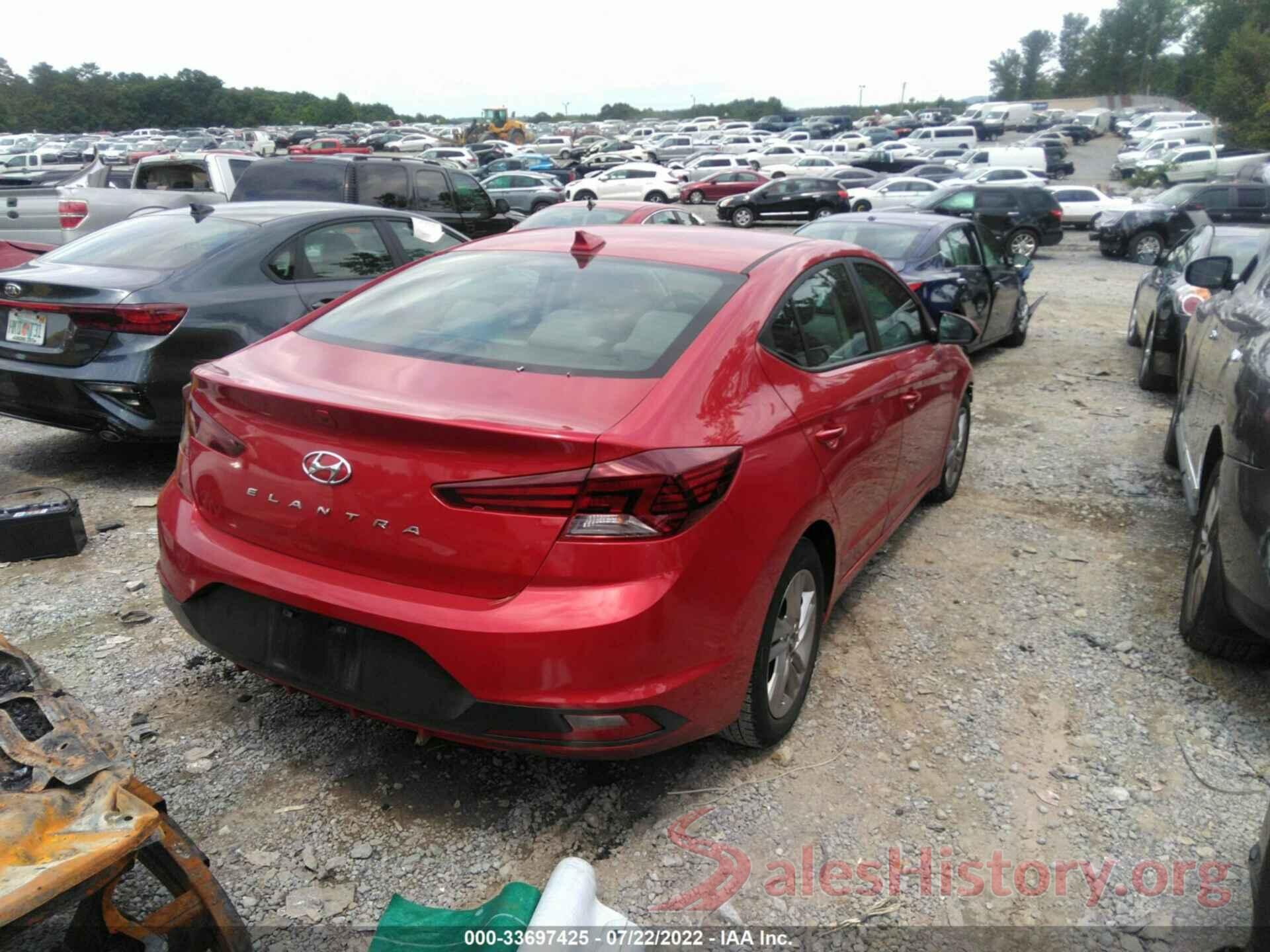 5NPD84LF2LH568310 2020 HYUNDAI ELANTRA