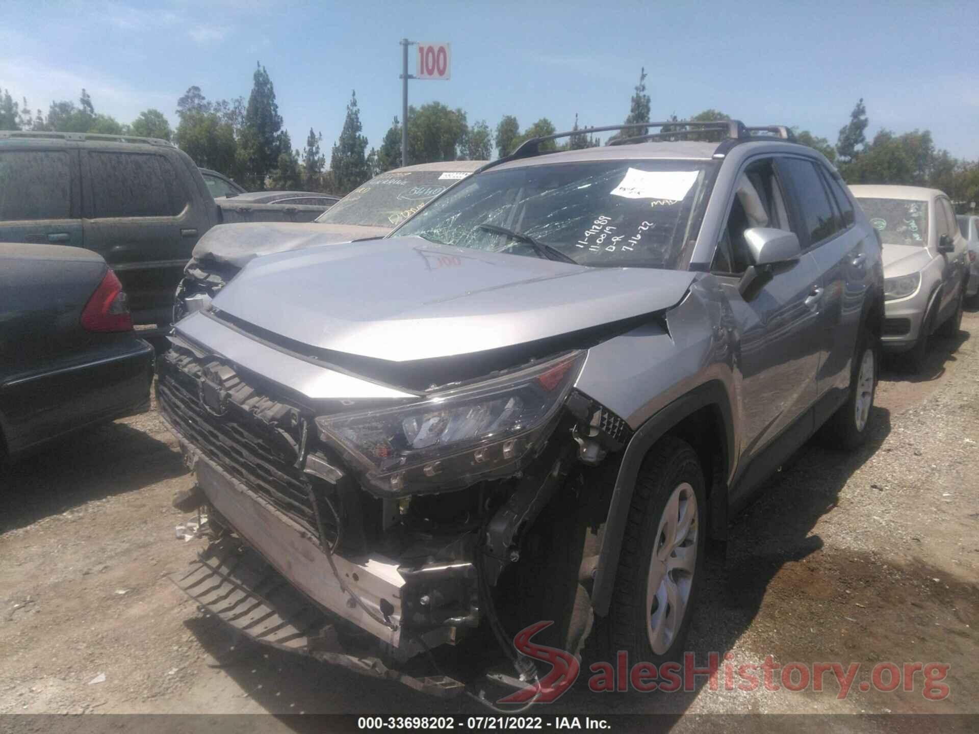 JTMK1RFV6KD501676 2019 TOYOTA RAV4