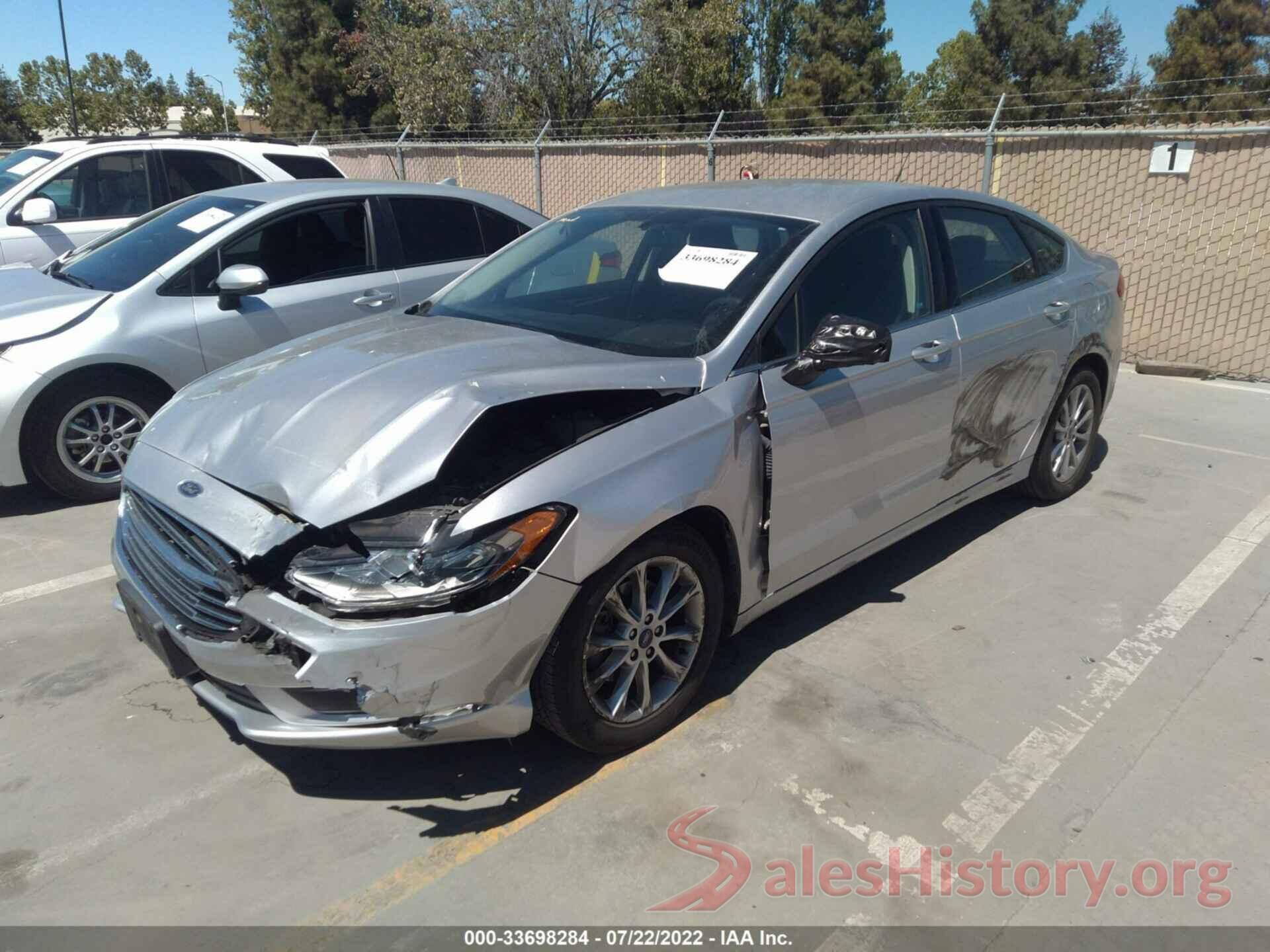 3FA6P0H75HR207587 2017 FORD FUSION