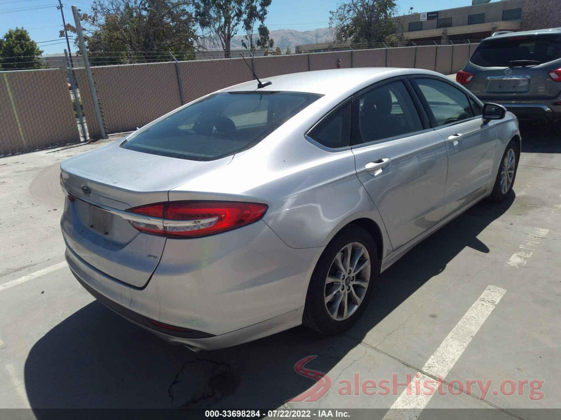 3FA6P0H75HR207587 2017 FORD FUSION