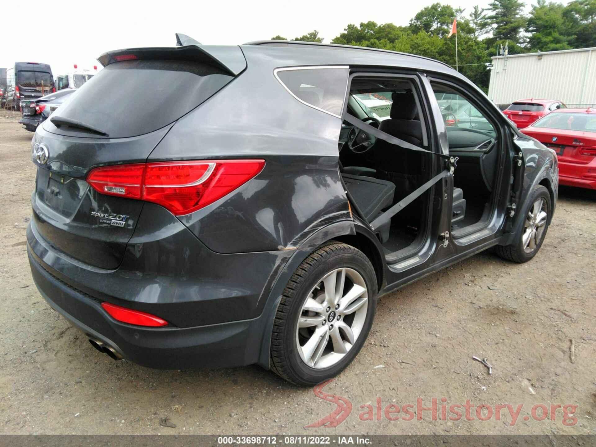 5XYZWDLA5GG307766 2016 HYUNDAI SANTA FE SPORT