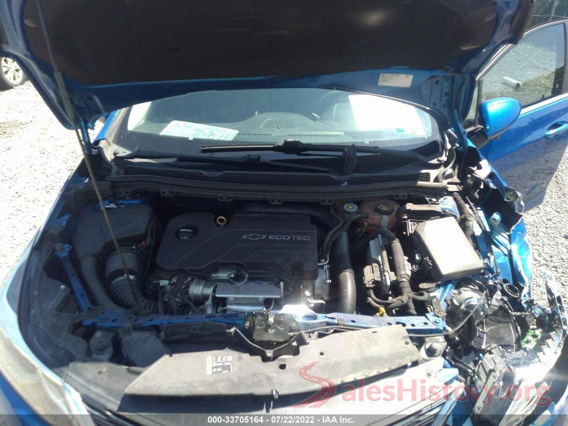 3G1BE6SM8HS544627 2017 CHEVROLET CRUZE