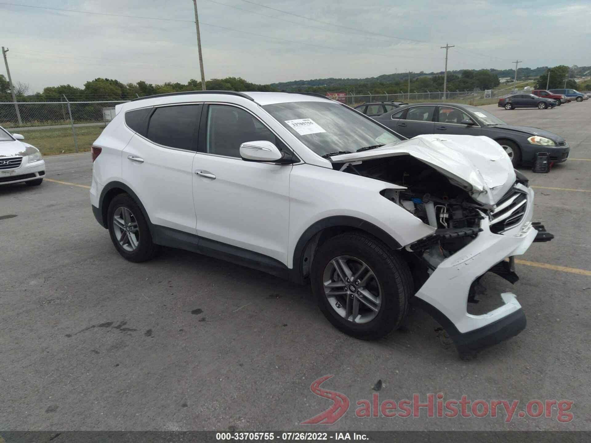 5NMZUDLB6JH102324 2018 HYUNDAI SANTA FE SPORT